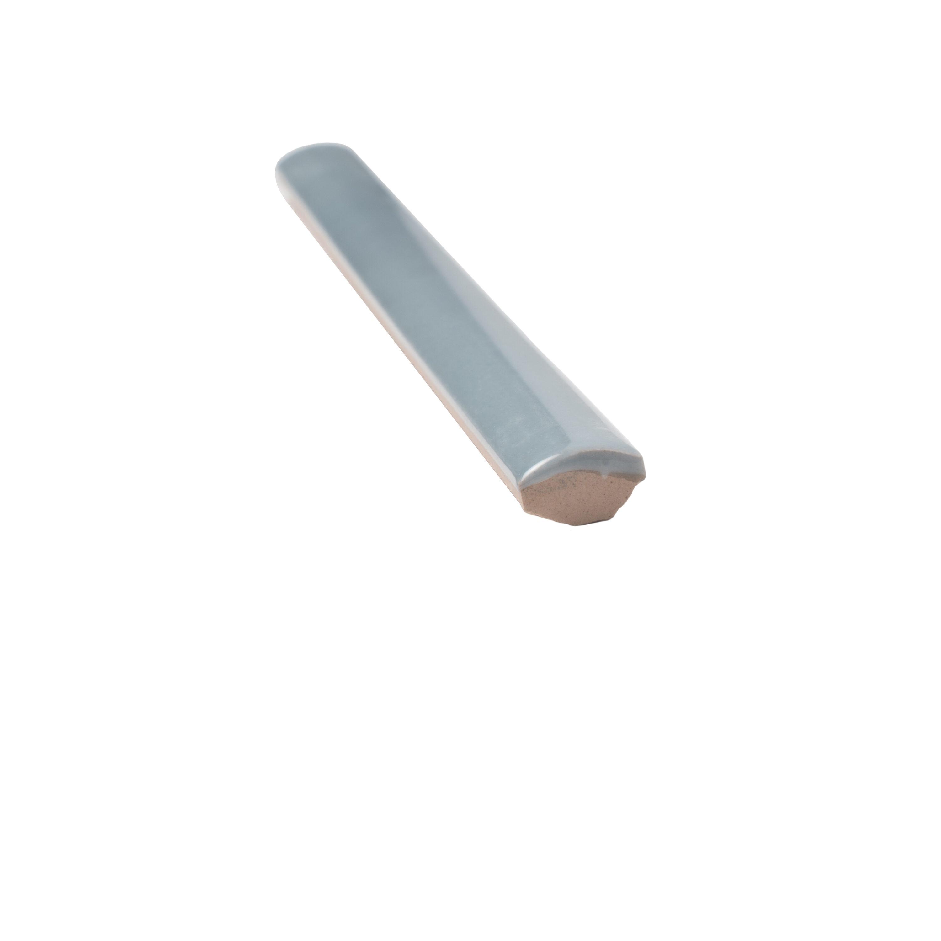 Apollo Tile Silken 7.9'' L x 0.5'' W Ceramic Round Tile Trim (Set of 10)