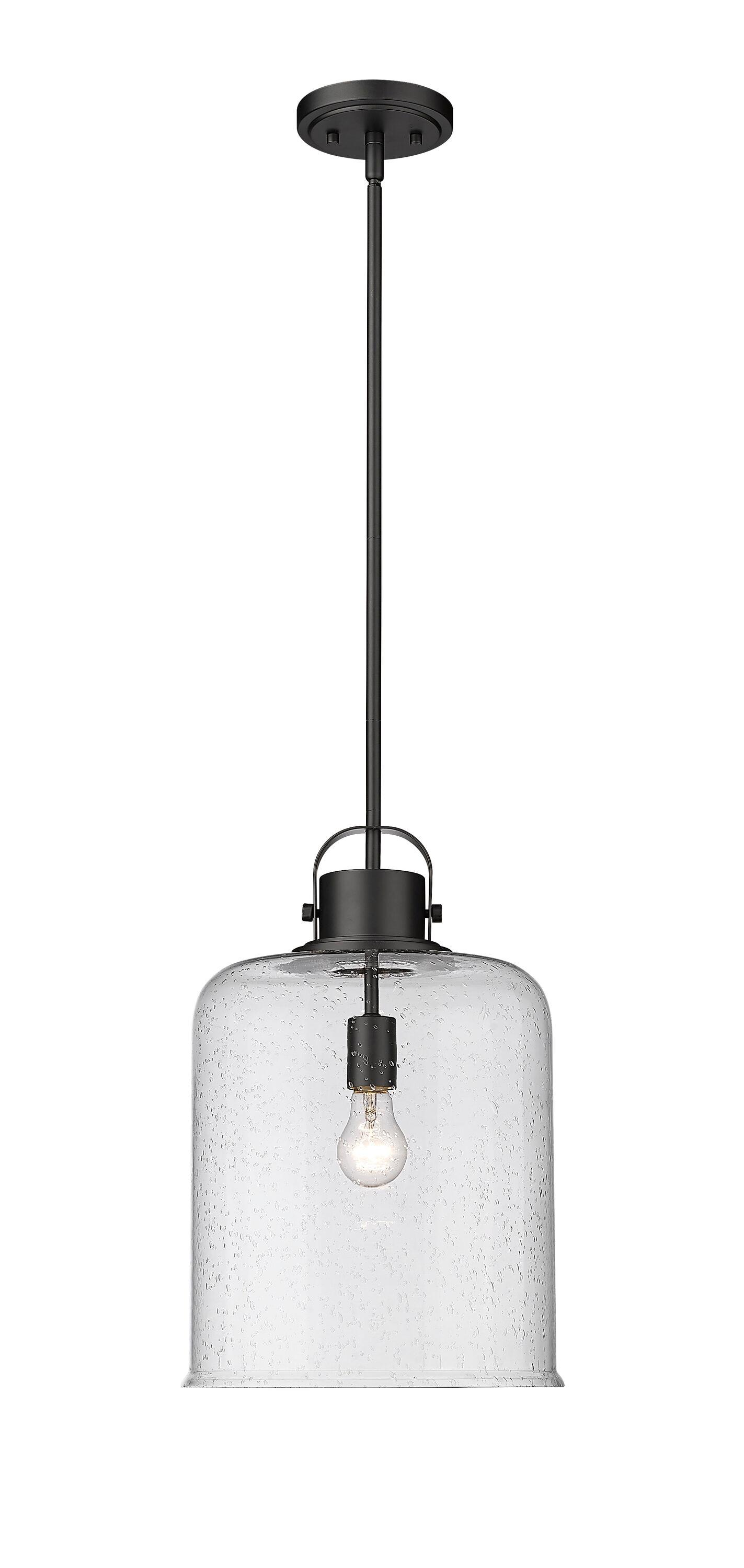 Z-Lite Kinsley 1 - Light Pendant in  Matte Black