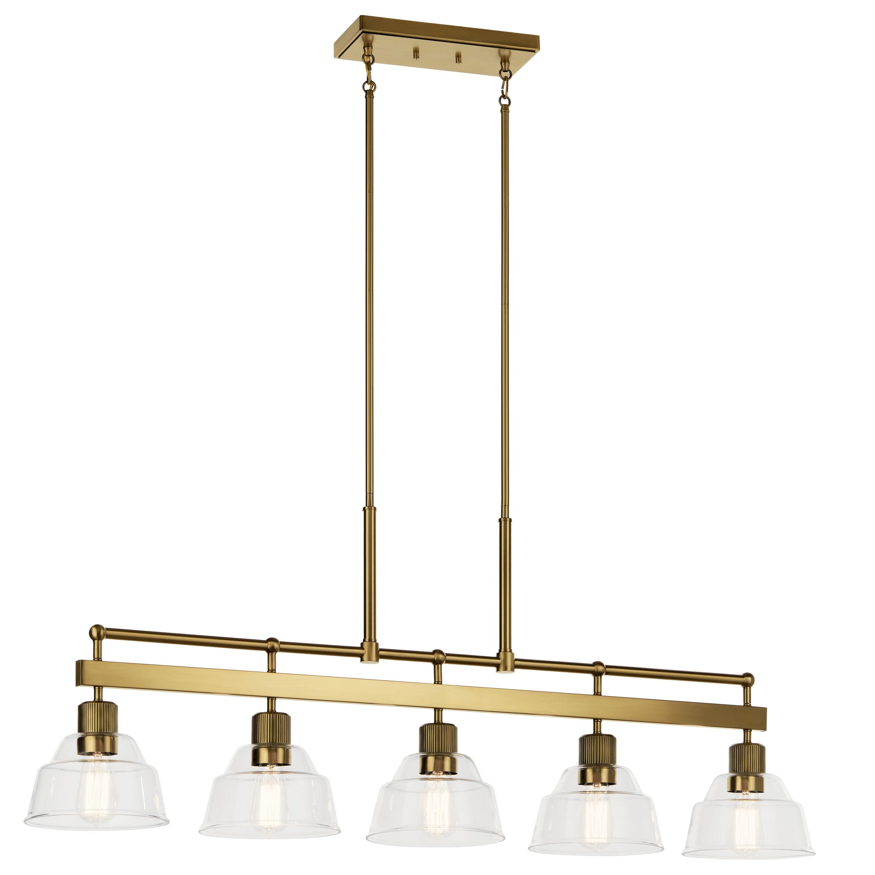 Kichler Lighting Eastmont 5 - Light Chandelier in  Brushed Brass