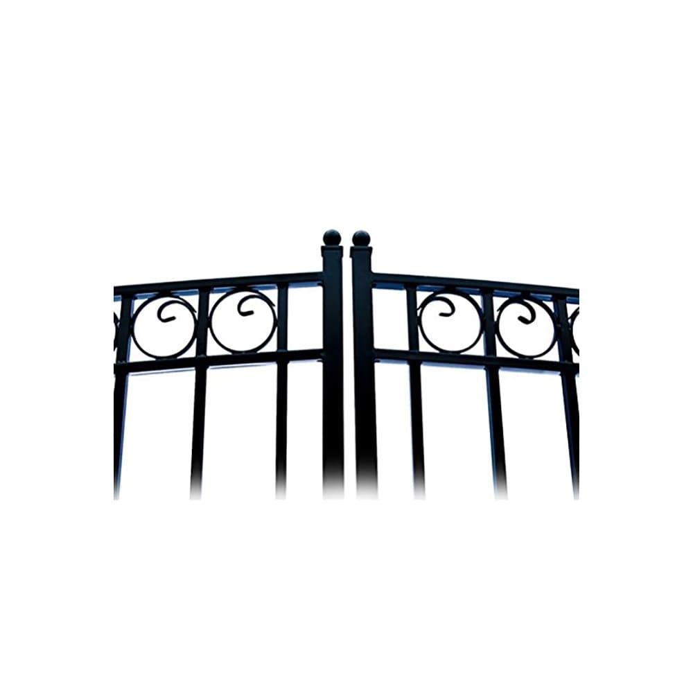 Steel Dual Swing Driveway Gate - PARIS Style