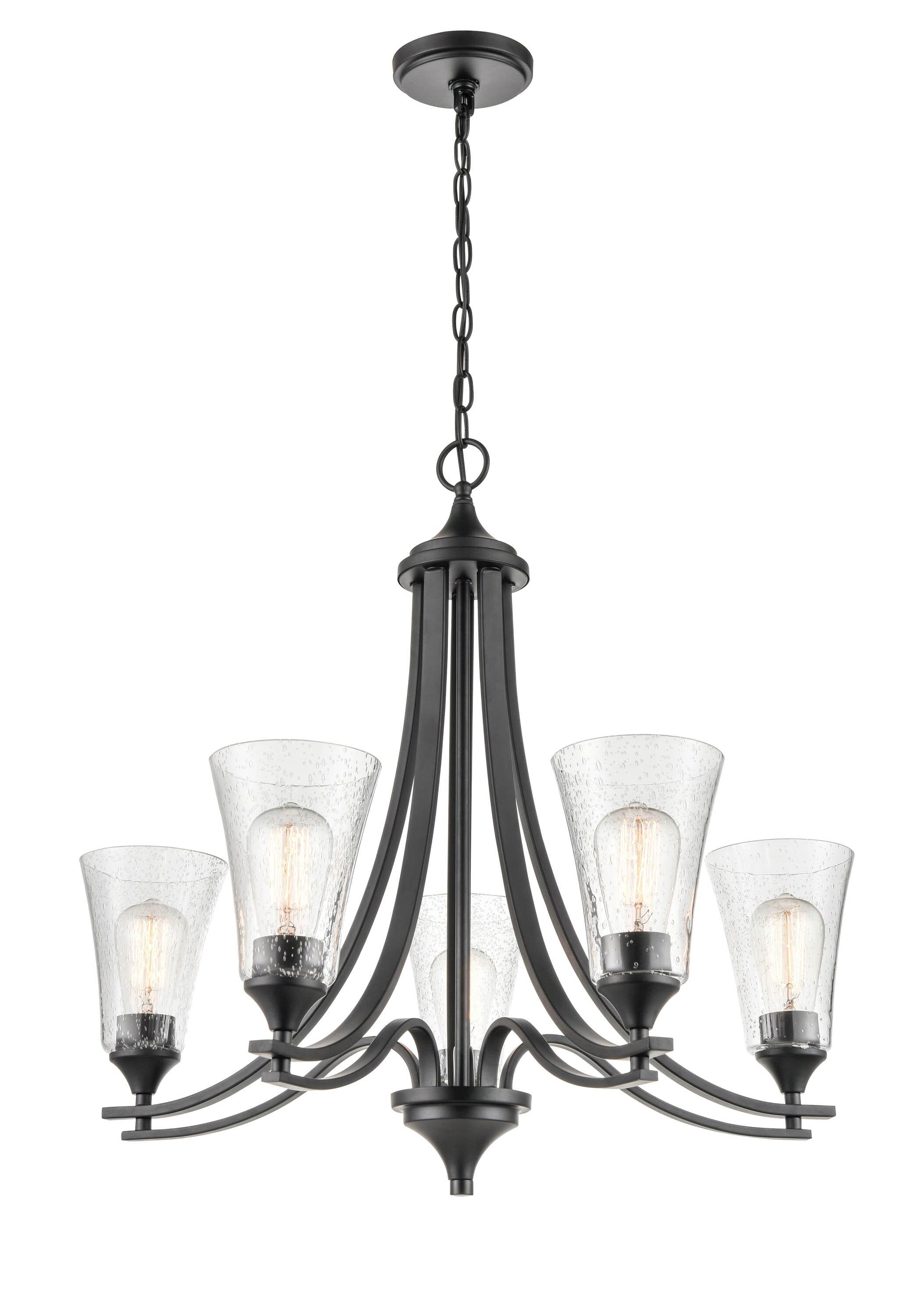 Aldercy 5 - Light Dimmable Classic / Traditional Chandelier