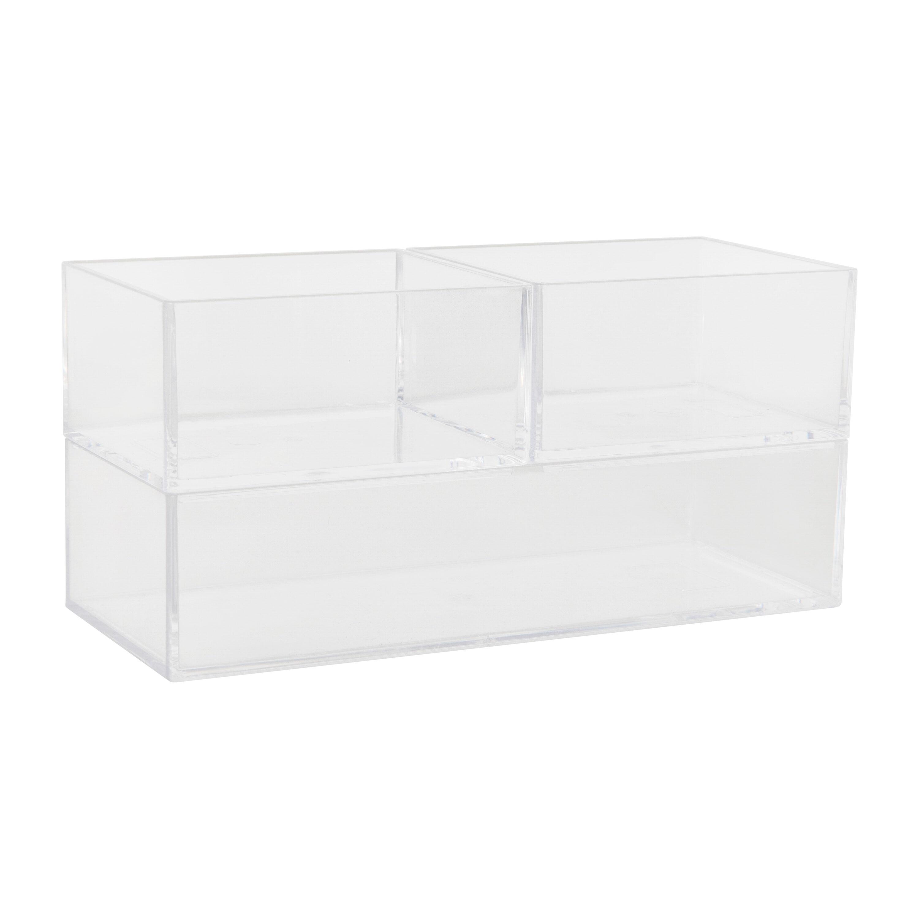 Thomas Martha Stewart Stack and Slide Plastic Tray Office Desktop Organizers