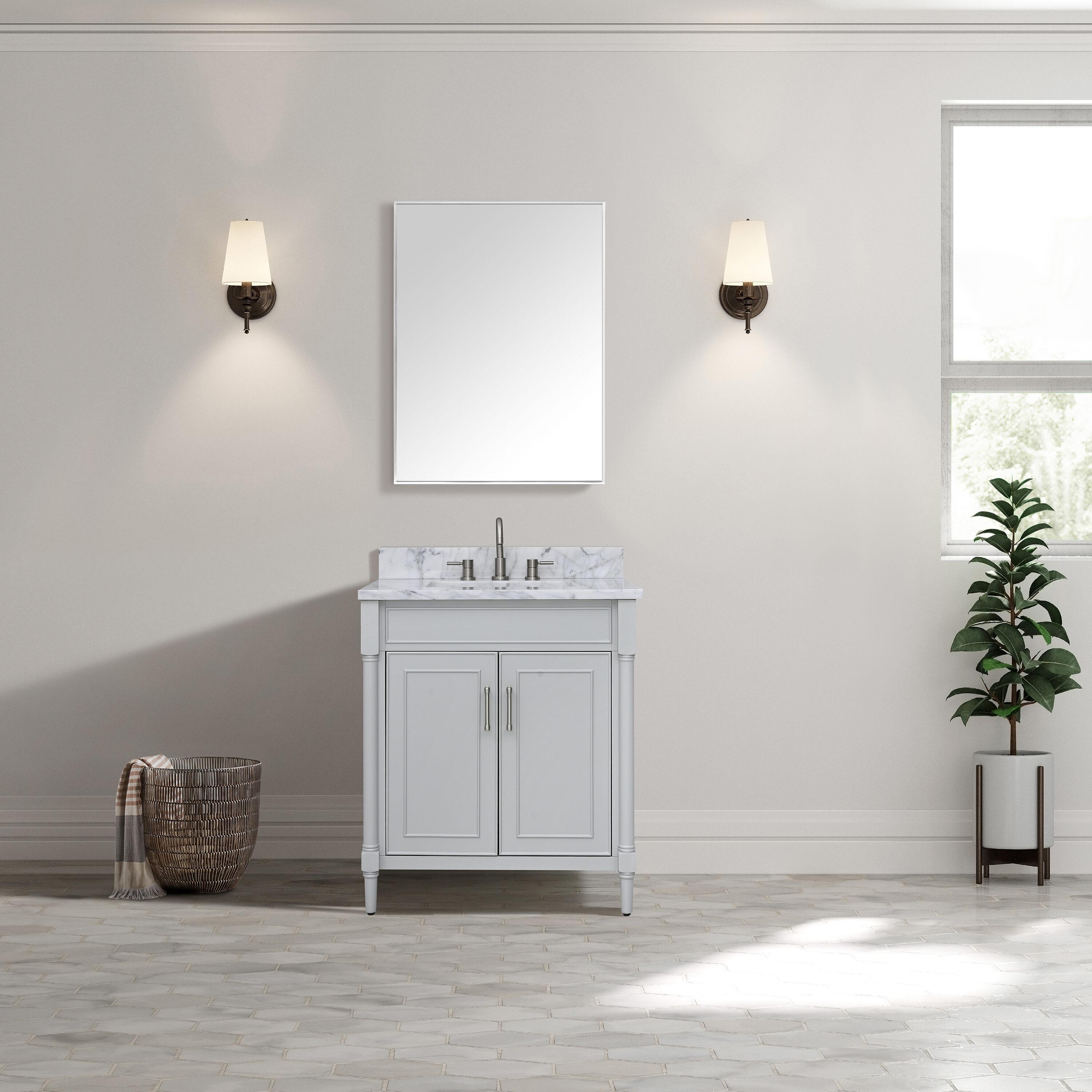 Addison 31'' Single Bathroom Vanity with Marble Top