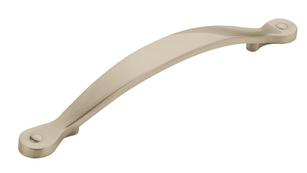 Amerock Inspirations 5-1/16 inch (128mm) Center-to-Center Satin Nickel Cabinet Pull