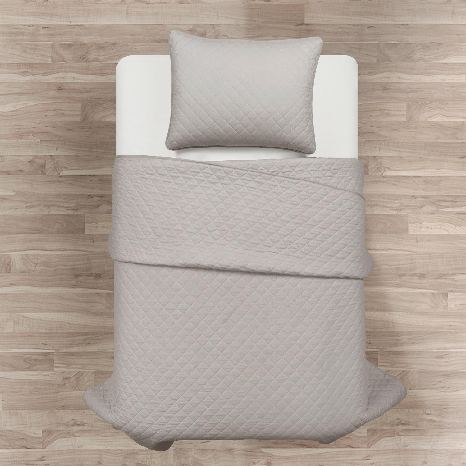 Lush Decor Ava Diamond Standard Cotton Modern & Contemporary Quilt Set