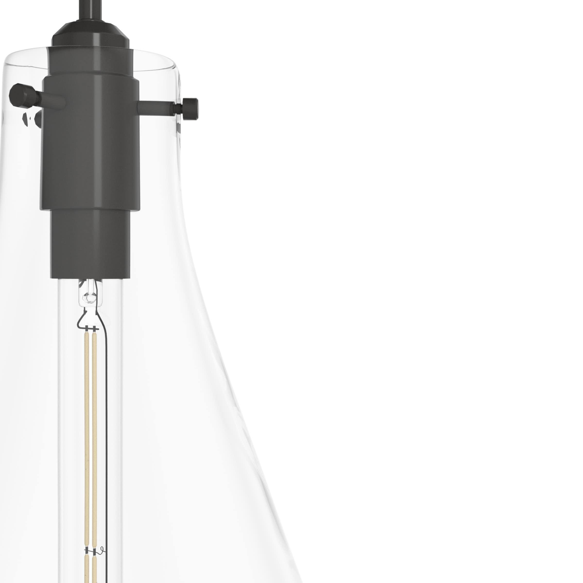 Lundin 1 - Light Single Tear Drop Pendant