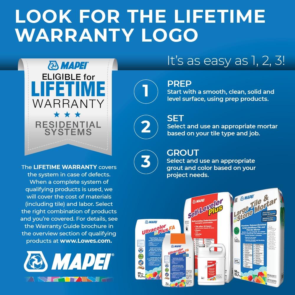 MAPEI Ultracolor Plus FA Pale Umber #5044 All-in-one Grout (25-lb)