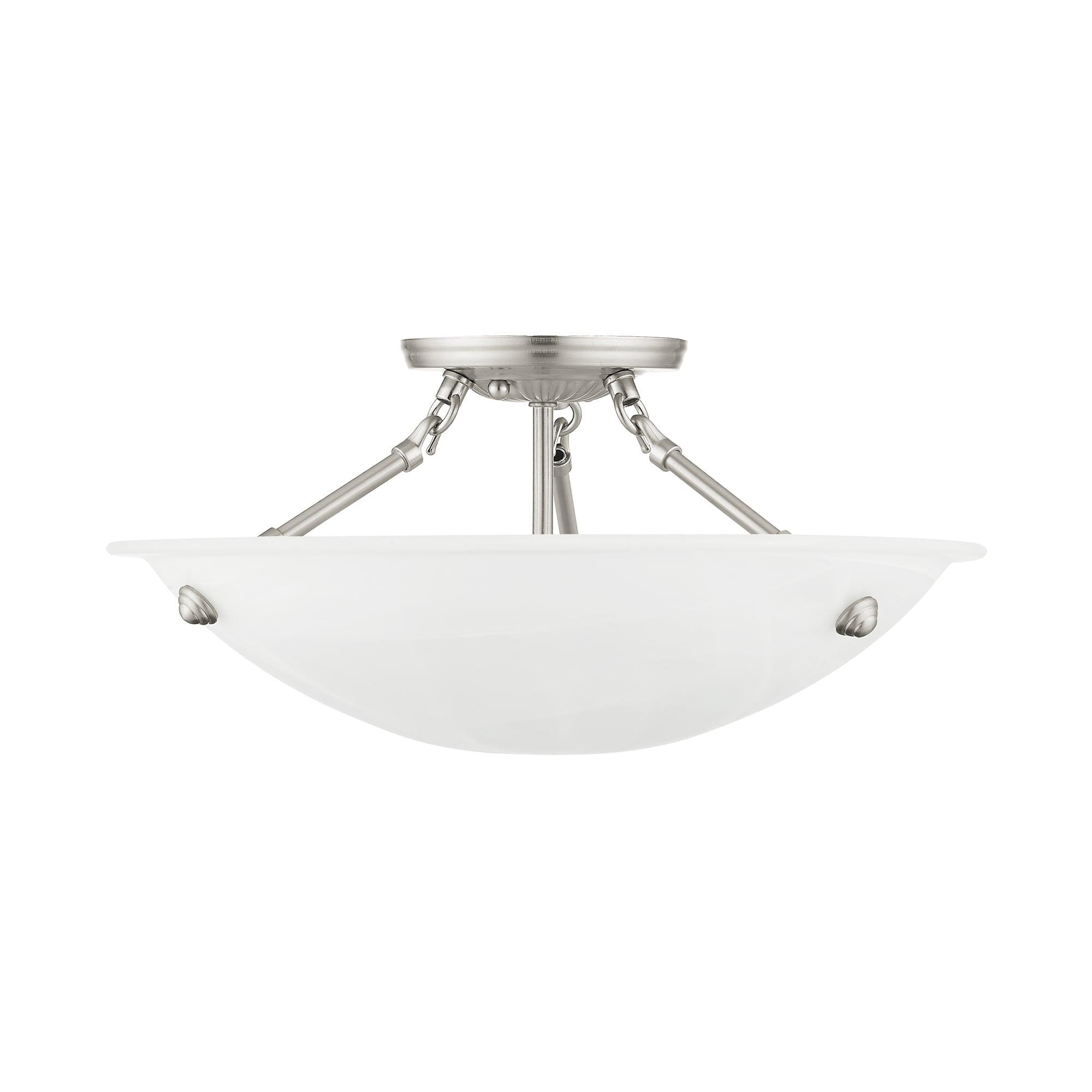 Livex Lighting - Oasis - 3 Light Flush Mount in Contemporary Style - 16 Inches