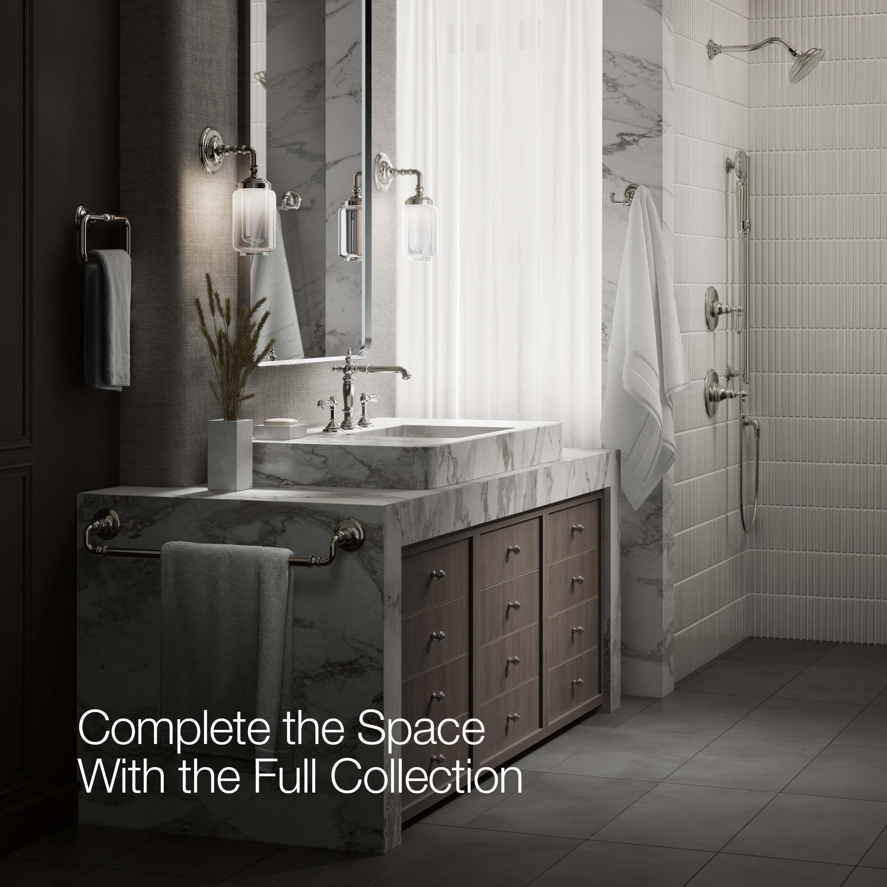 Artifacts® Widespread Bathroom Faucet with Drain Assembly
