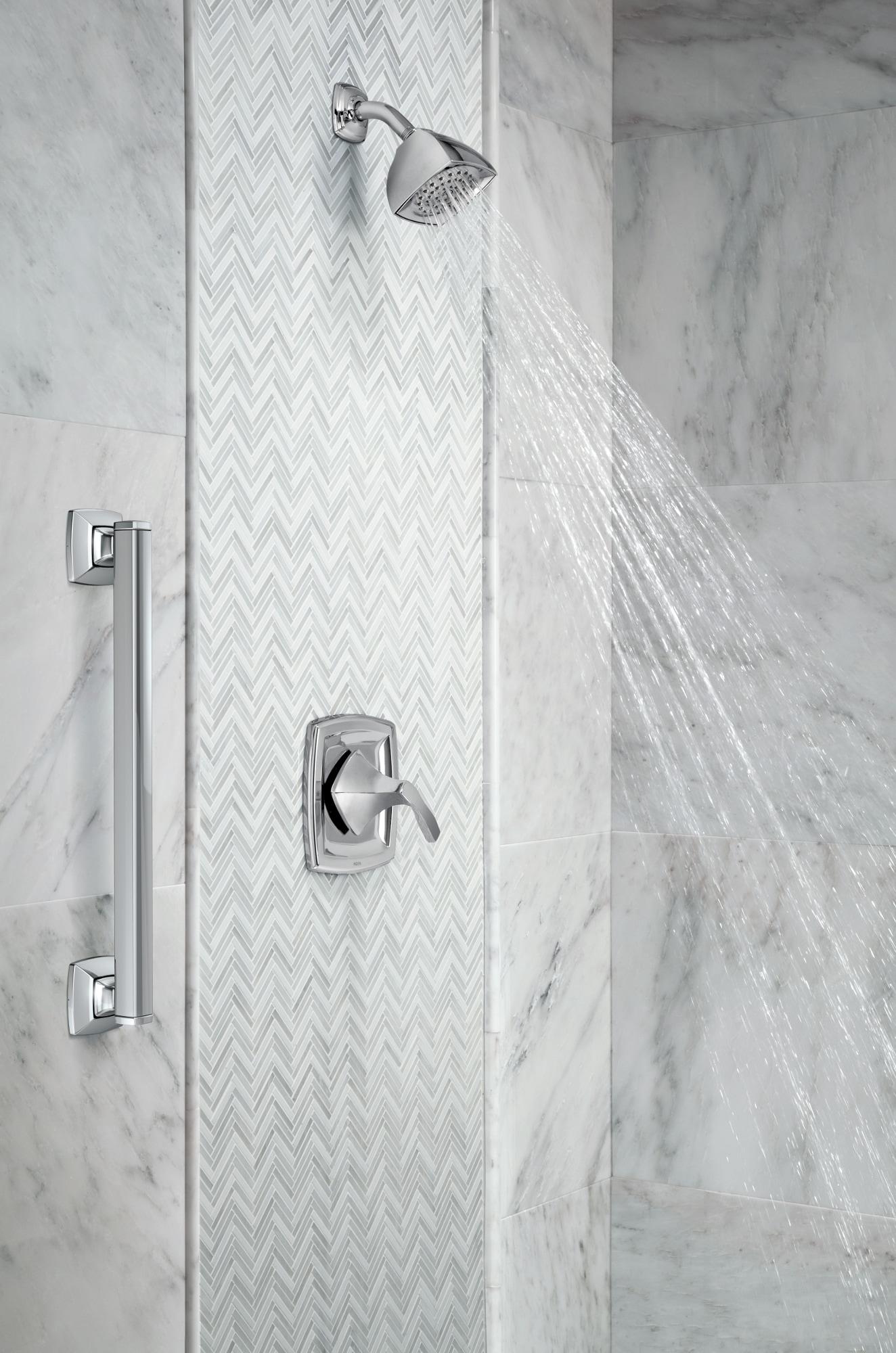 Moen Voss Eco- Performance Posi-Temp Tub and Shower Trim Kit, Valve Required