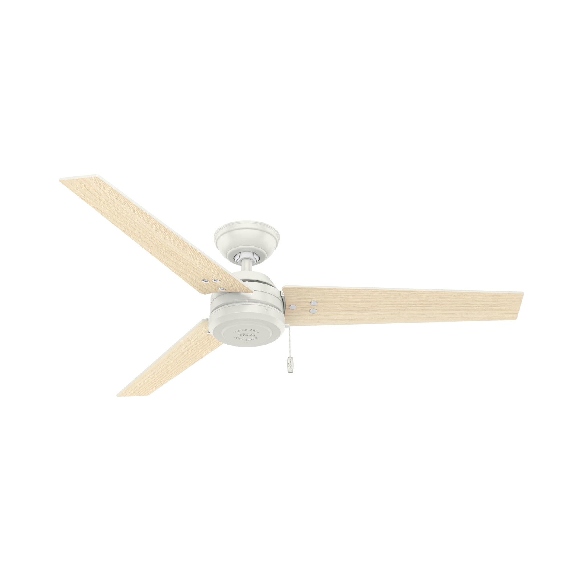 52" Cassius 3 - Blade Outdoor Standard Ceiling Fan with Pull Chain