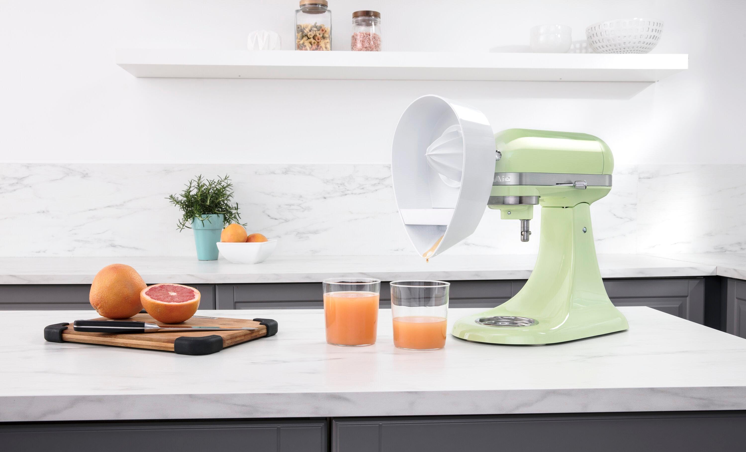 KitchenAid White Plastic Citrus Juicer Attachment for Stand Mixer