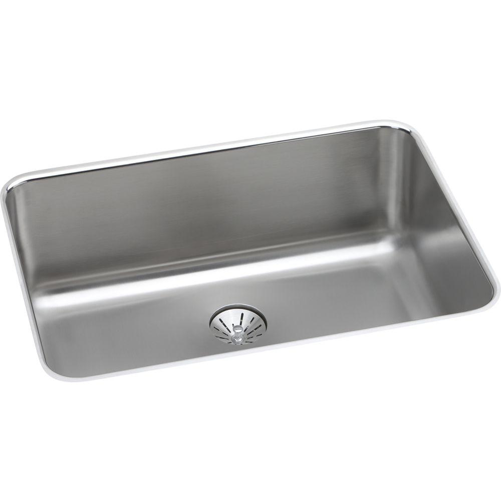 Lustertone 26.5" L x 18.5" W Undermount Kitchen Sink with Perfect Drain