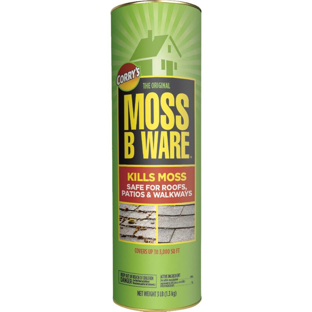 Corry's Moss B Ware Moss Killer Herbicide, 3 lb. Shaker, 1 Count