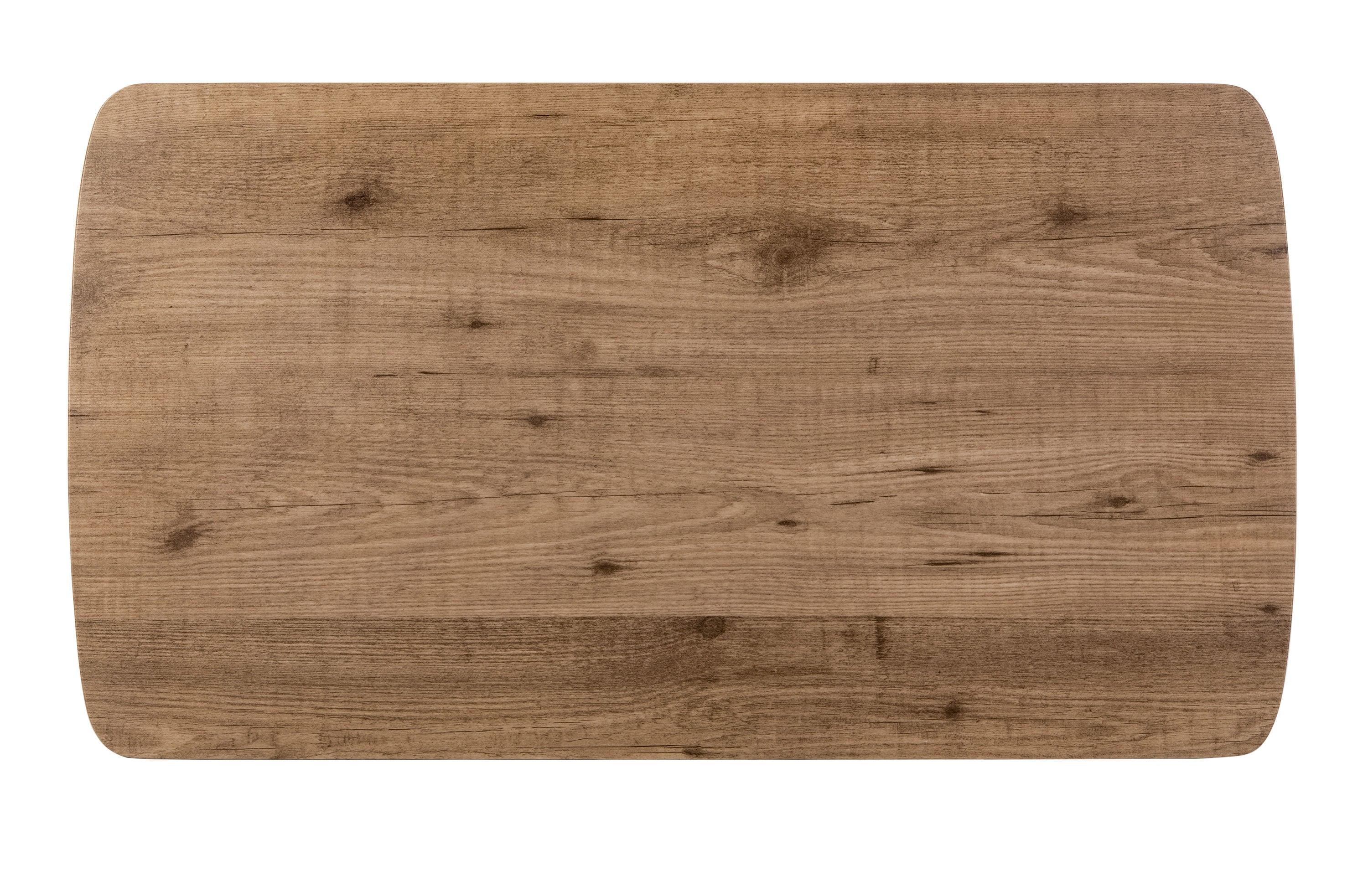 Rylee Rectangle Coffee Table - Taupe Brown/Black - Safavieh