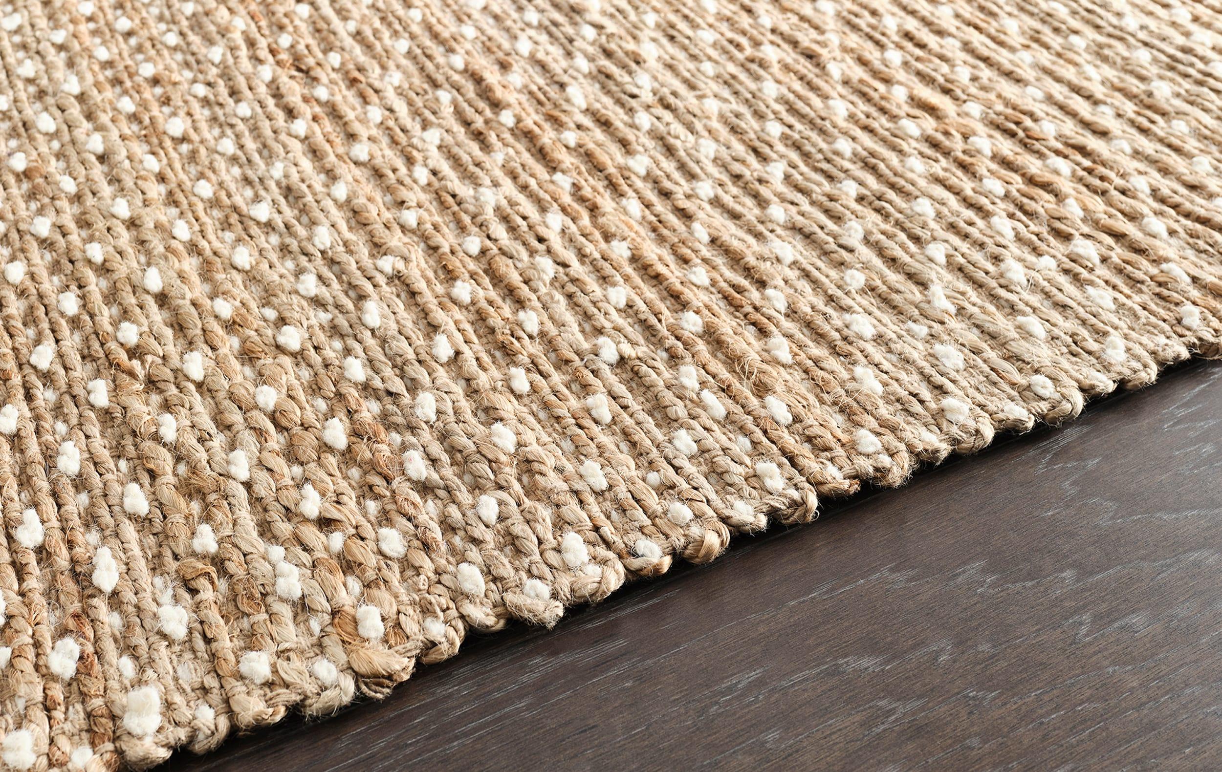 8'x10' Pata Hand Woven Chunky Jute Area Rug, Natural - JONATHAN Y