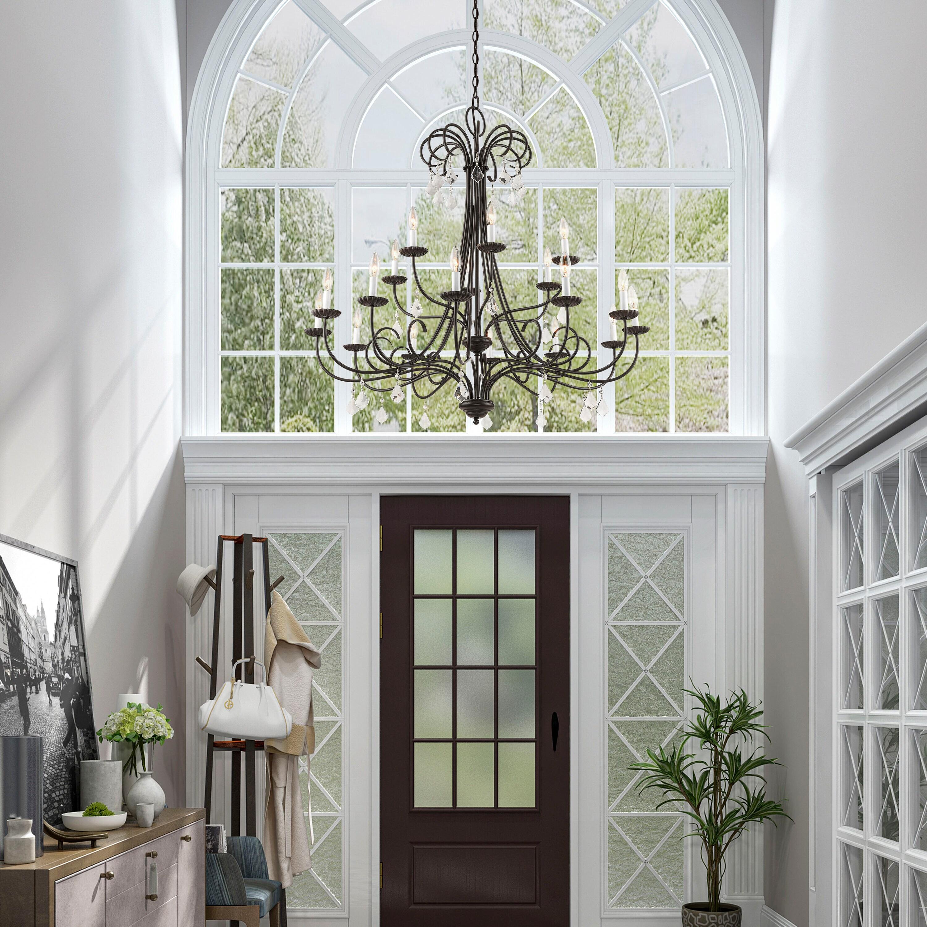 Livex Lighting Daphne 18 - Light Chandelier in  English Bronze