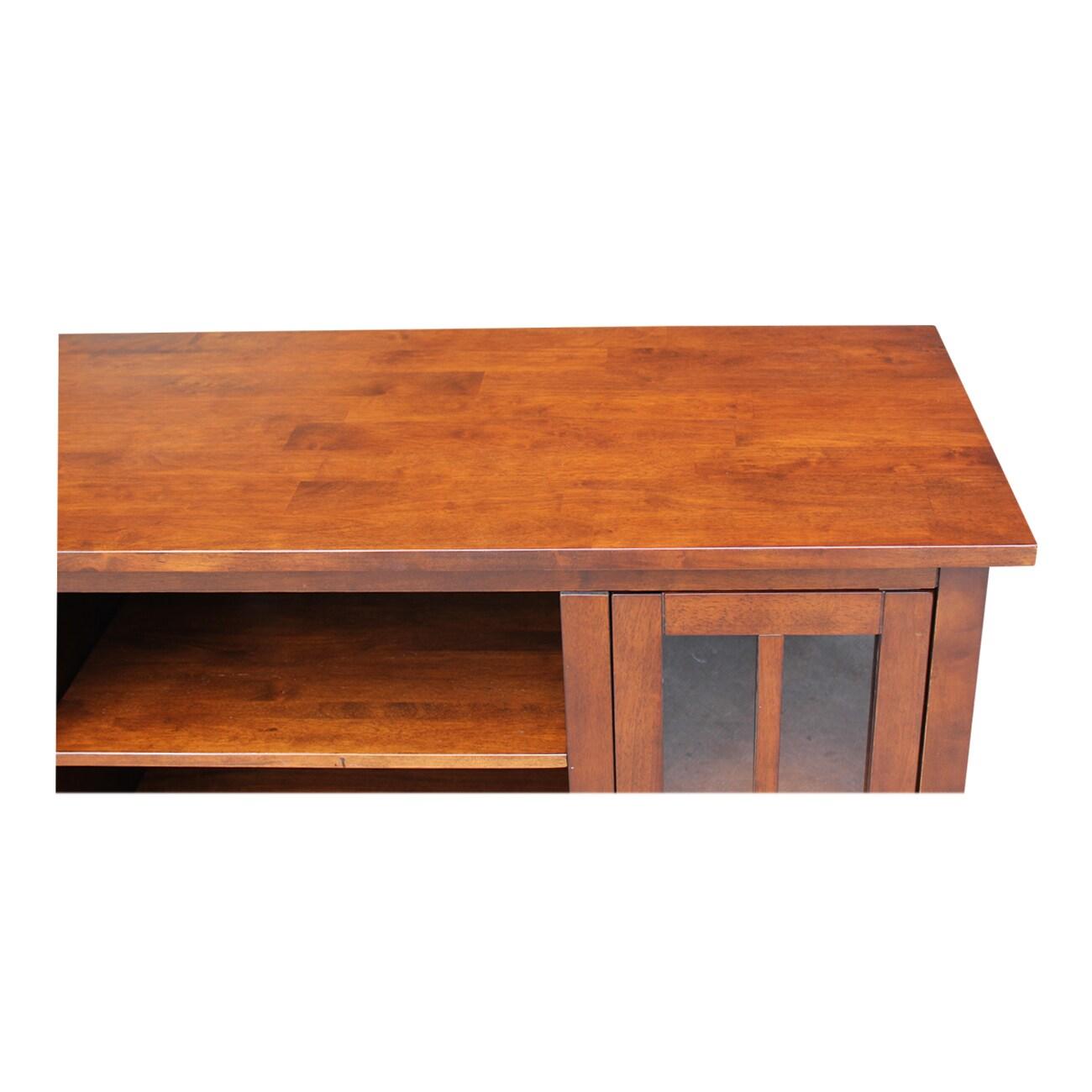 Anniston Solid Wood TV Stand for TVs up to 55"