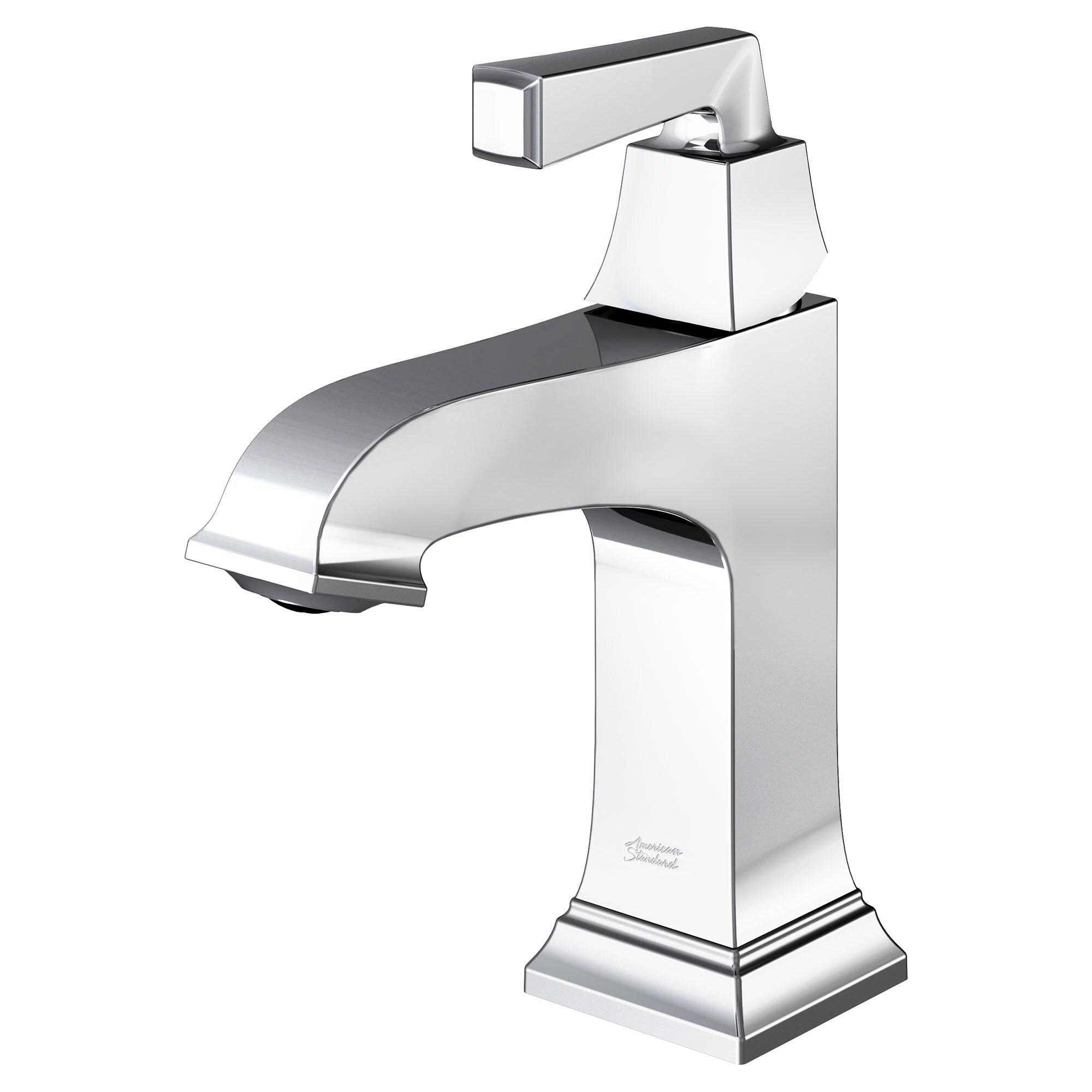 Town Square S Single-Hole Single-handle Bathroom Faucet with Drain Assembly
