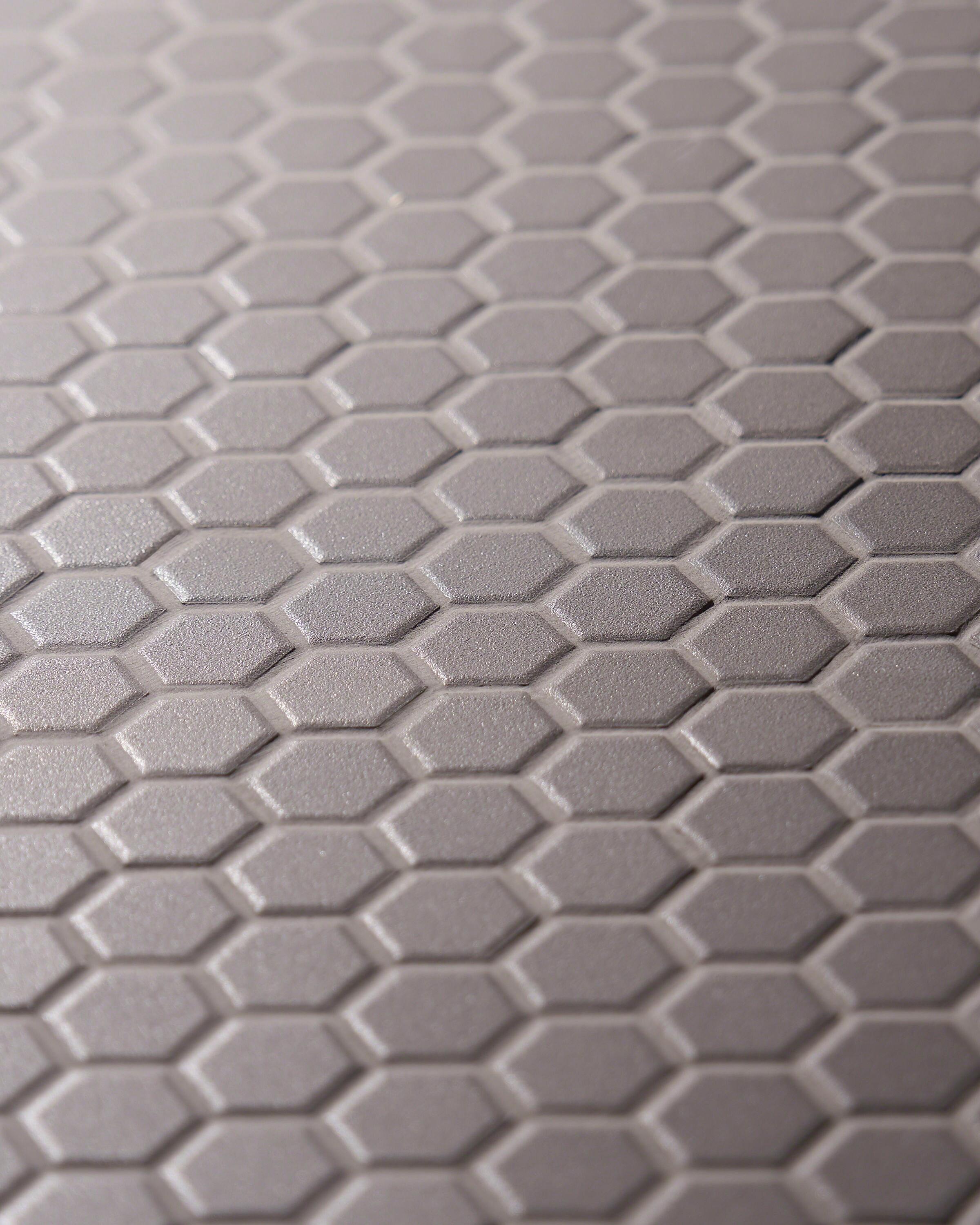 Slim 10.23" x 11.81" Matte Porcelain Floor and Wall Mosaic Tile