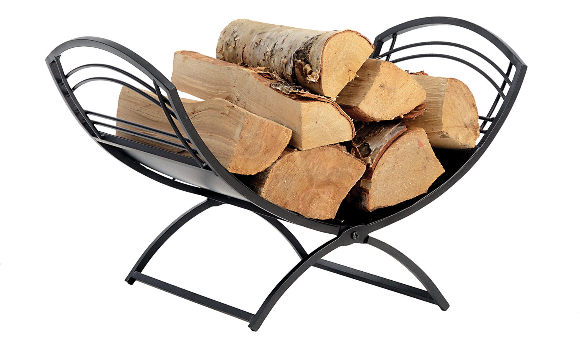 ShelterLogic Fireplace Classic Steel Log Carrier