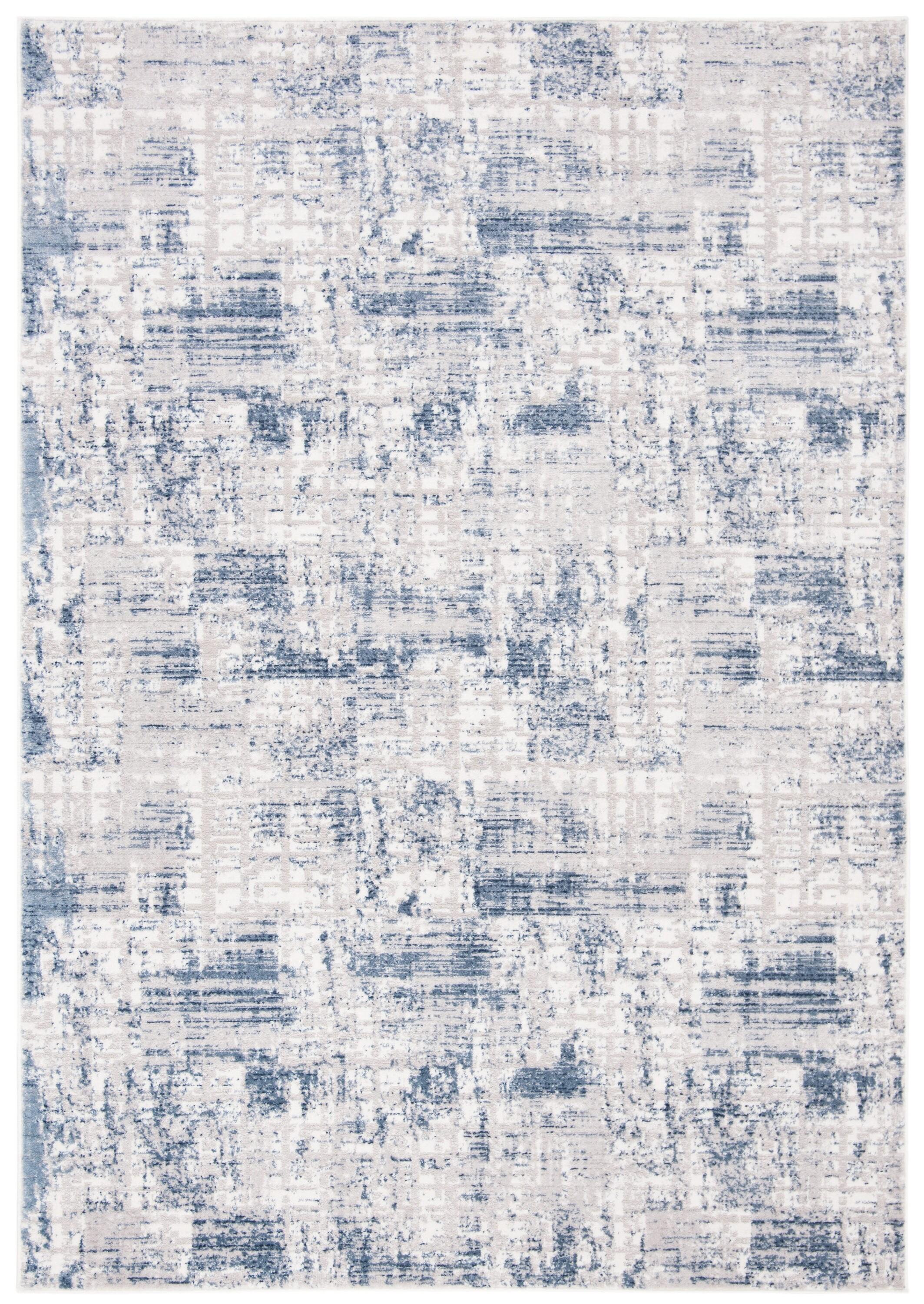Amelia ALA786 Power Loomed Area Rug - Blue/Grey - 5'3"x7'6" - Safavieh.
