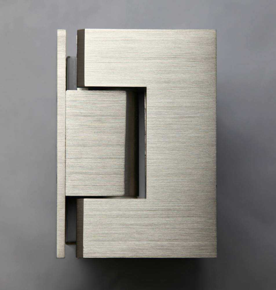 Illume 37.75 in. x 78 in. Fully Frameless Wall Hinge Shower Door