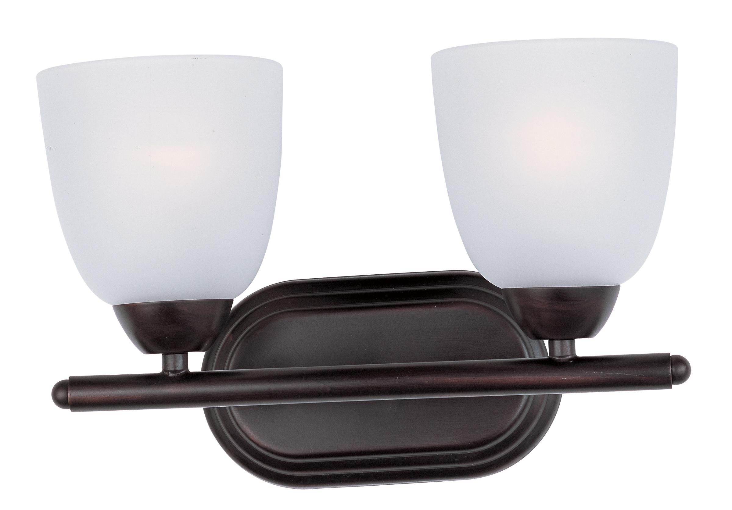 Maxim Lighting Axis 2 - Light Vanity in  Oil Rubbed Bronze