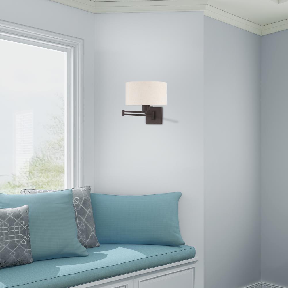Livex Lighting 1 - Light Wall Light in  Bronze