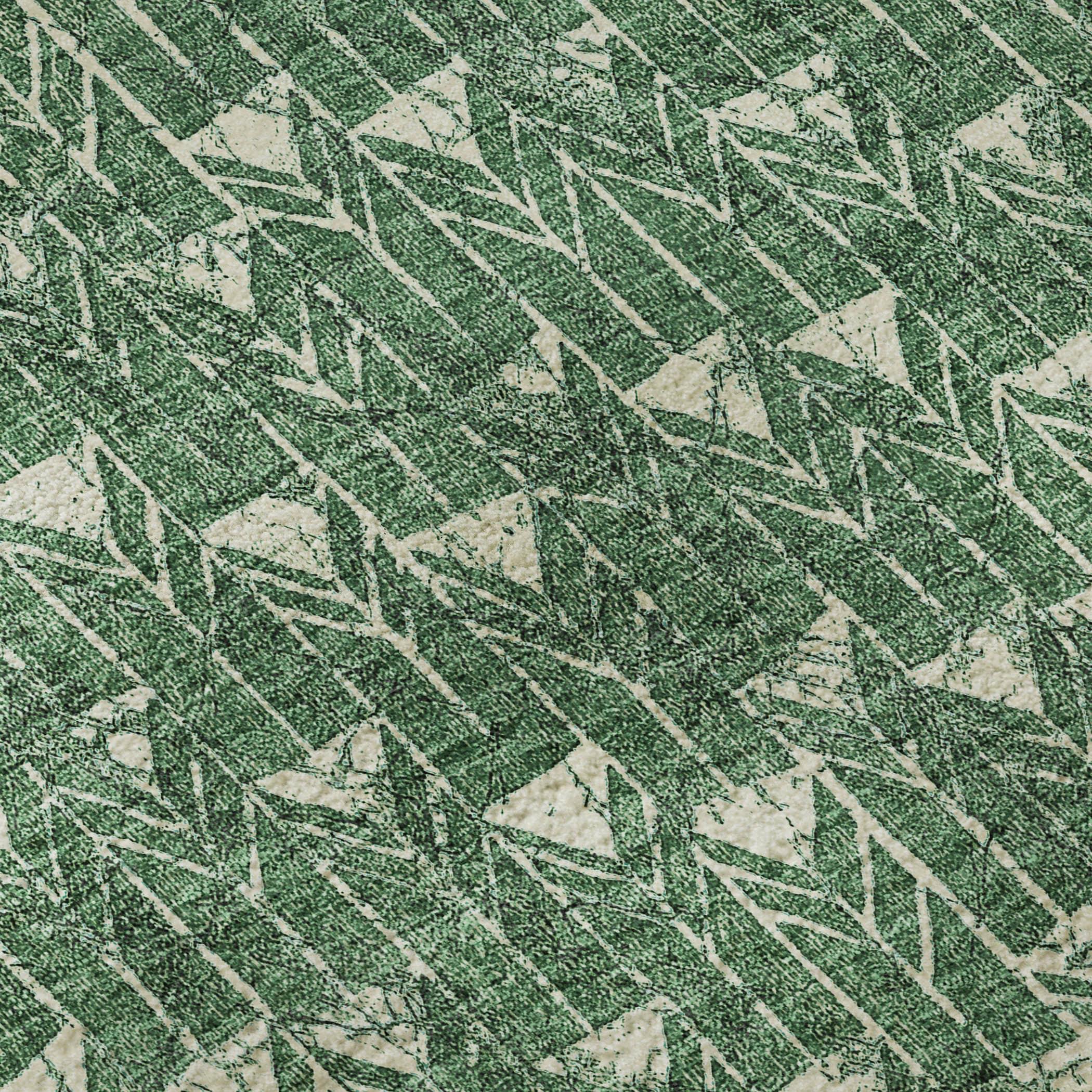 Addison Rugs Mayfield Washable Transitional Arrows Green Runner Rug, 2'3" x 7'6"