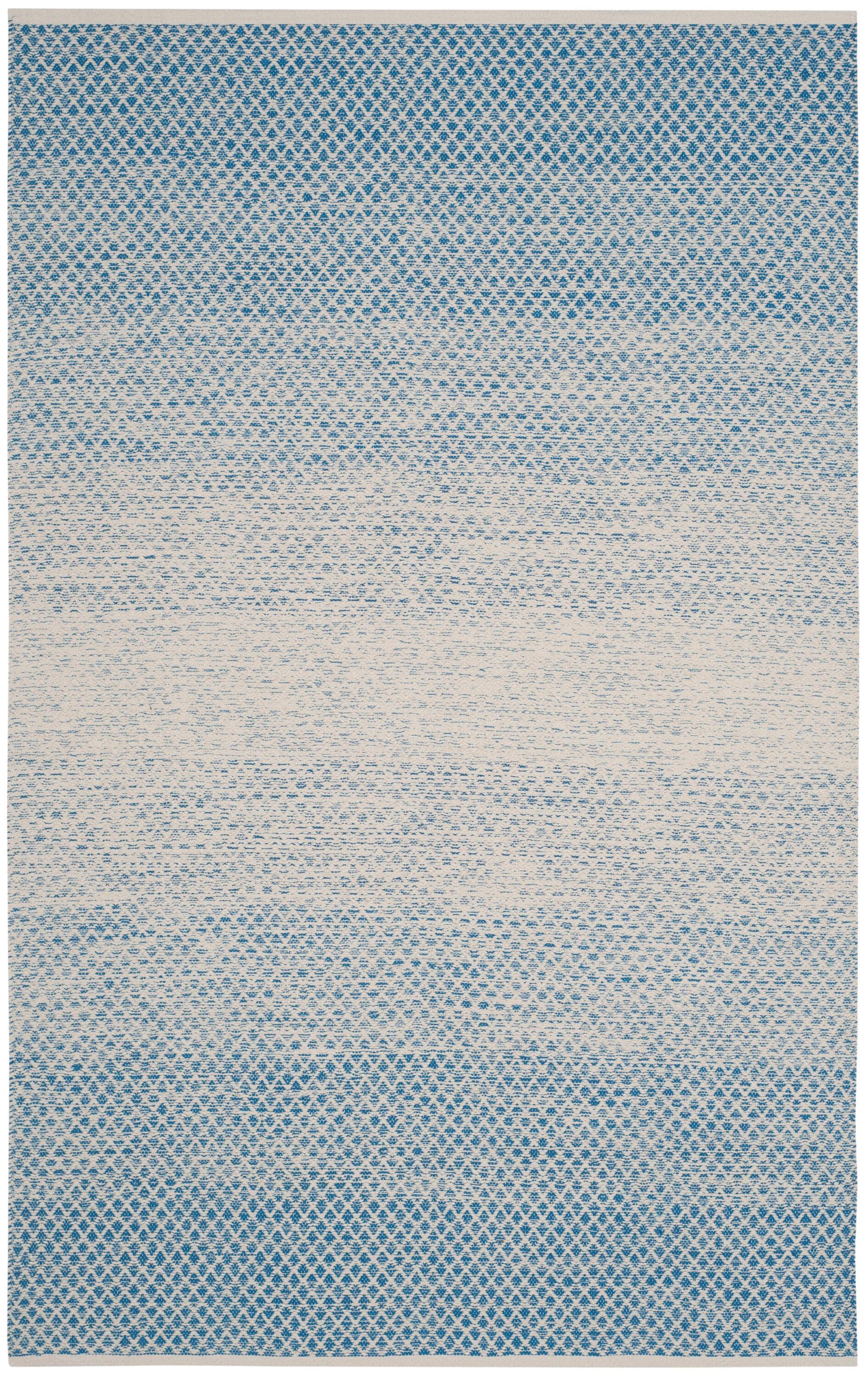 Montauk MTK601 Hand Woven Indoor Area Rug - Blue/Ivory - 6'x9' - Safavieh.