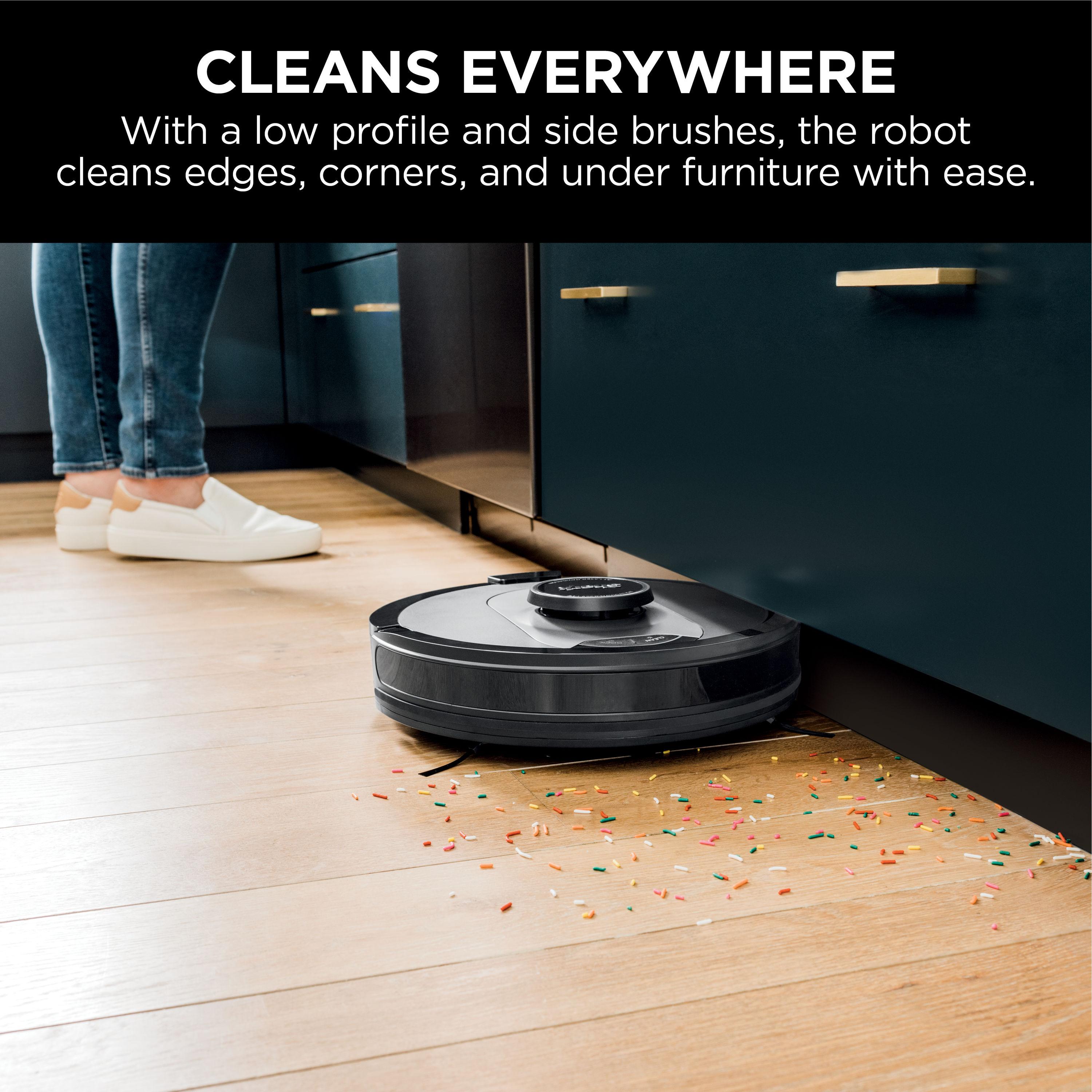 Shark AI Ultra Robot Vacuum with XL HEPA Self-Empty Base, LIDAR Navigation, Wi-Fi Connected - Black