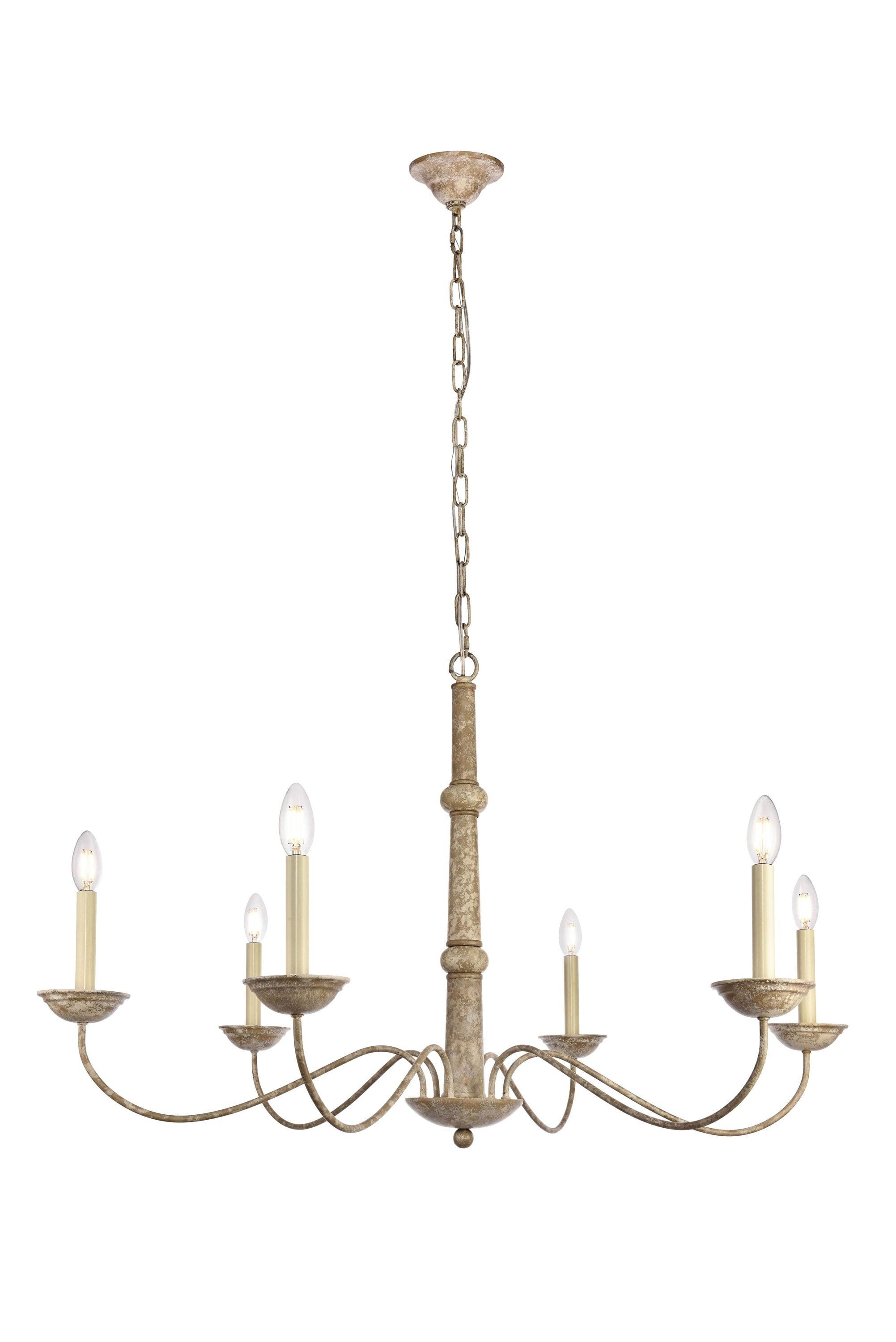 Kelly Clarkson Home Calando 6 - Light Dimmable Classic / Traditional Chandelier