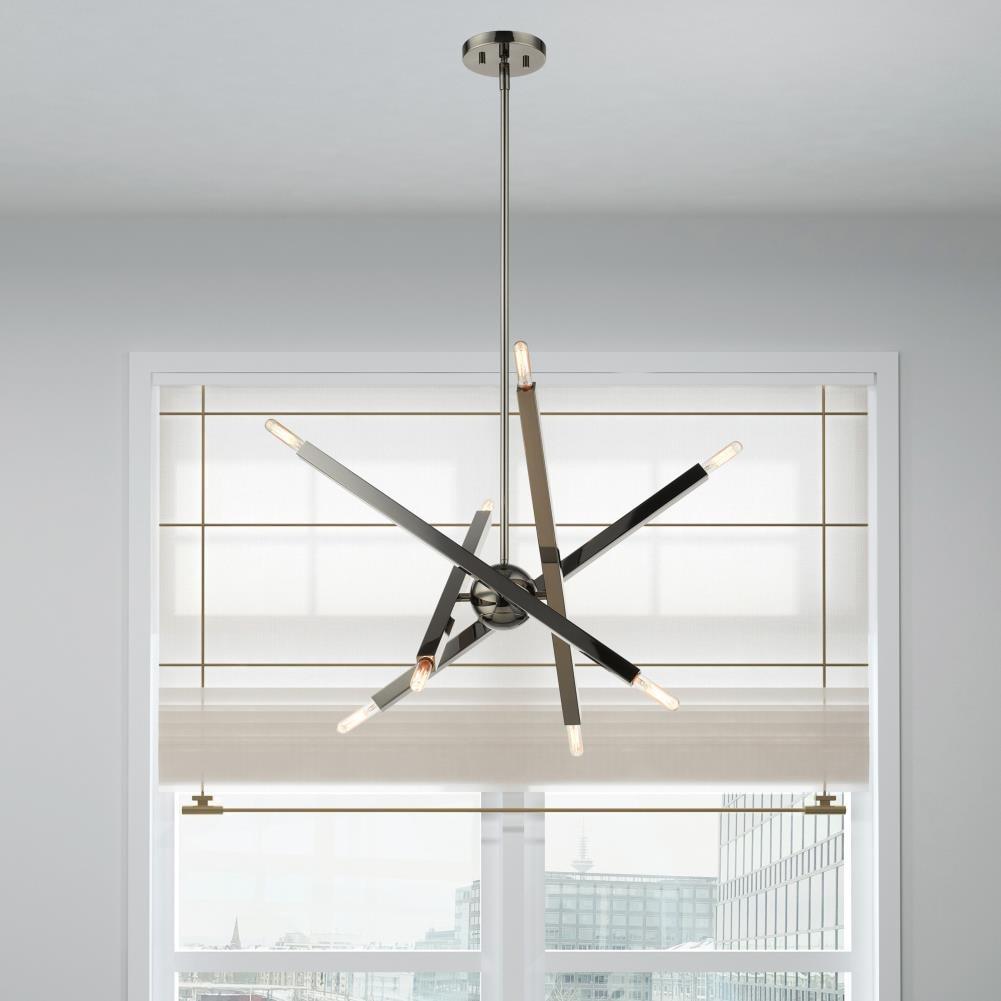 Mercury Row® Lydia 8 - Light Dimmable Modern Linear Chandelier