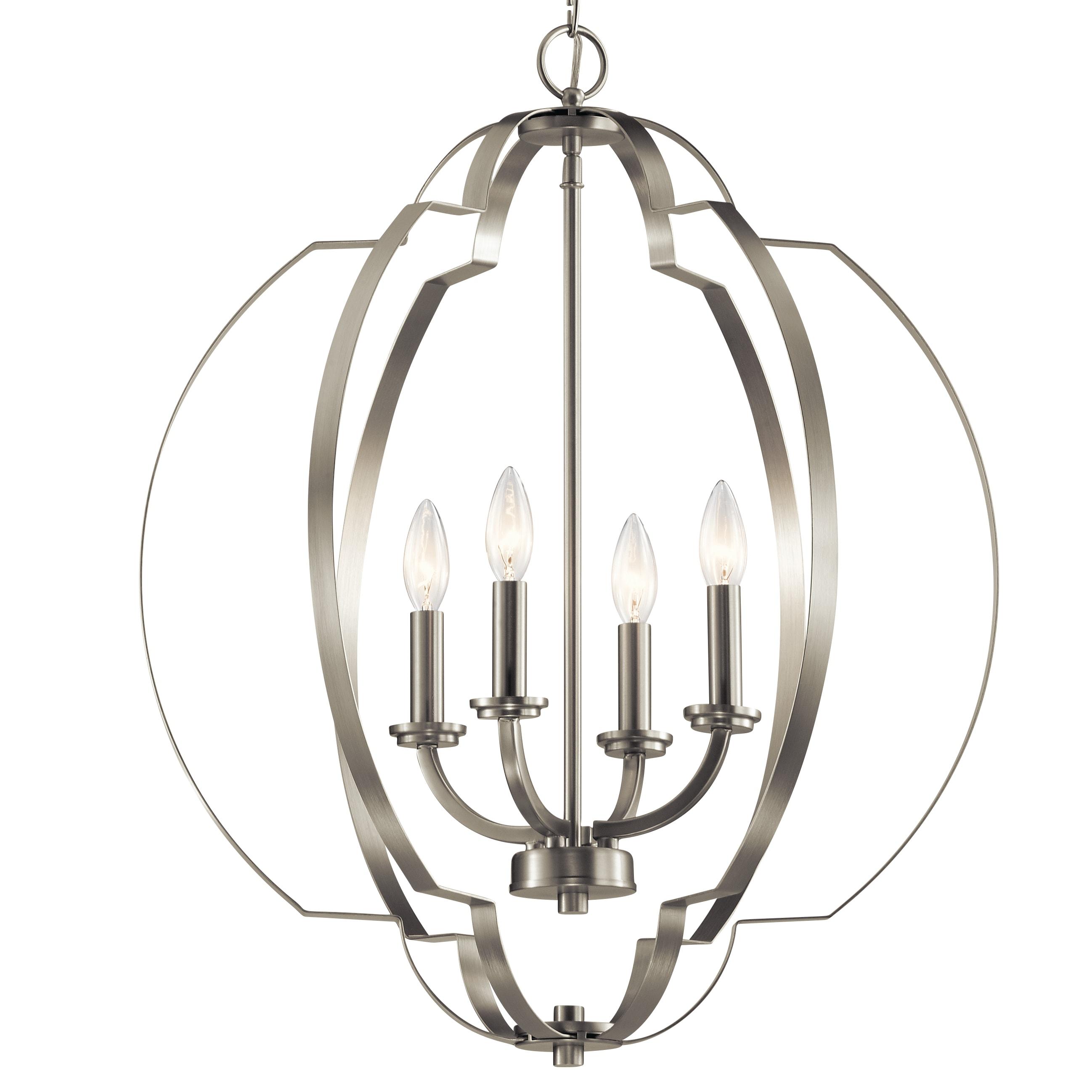 Kichler Lighting Voleta 4 - Light Pendant in  Brushed Nickel
