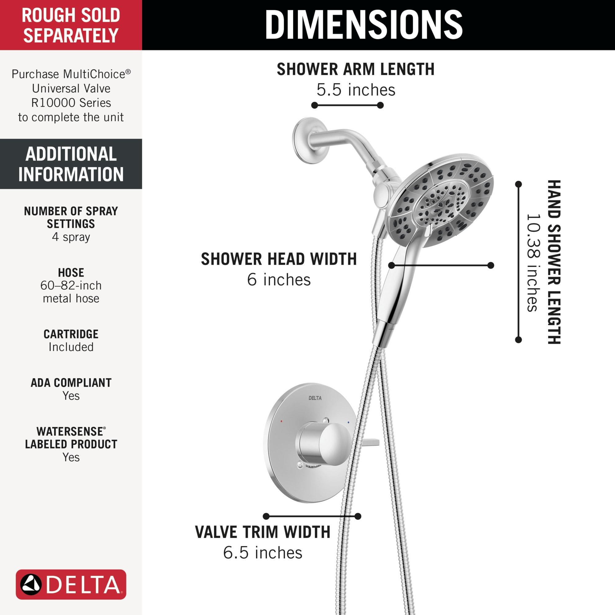 Monitor 14 Series Shower Only Trim Only with In2ition Hand Shower