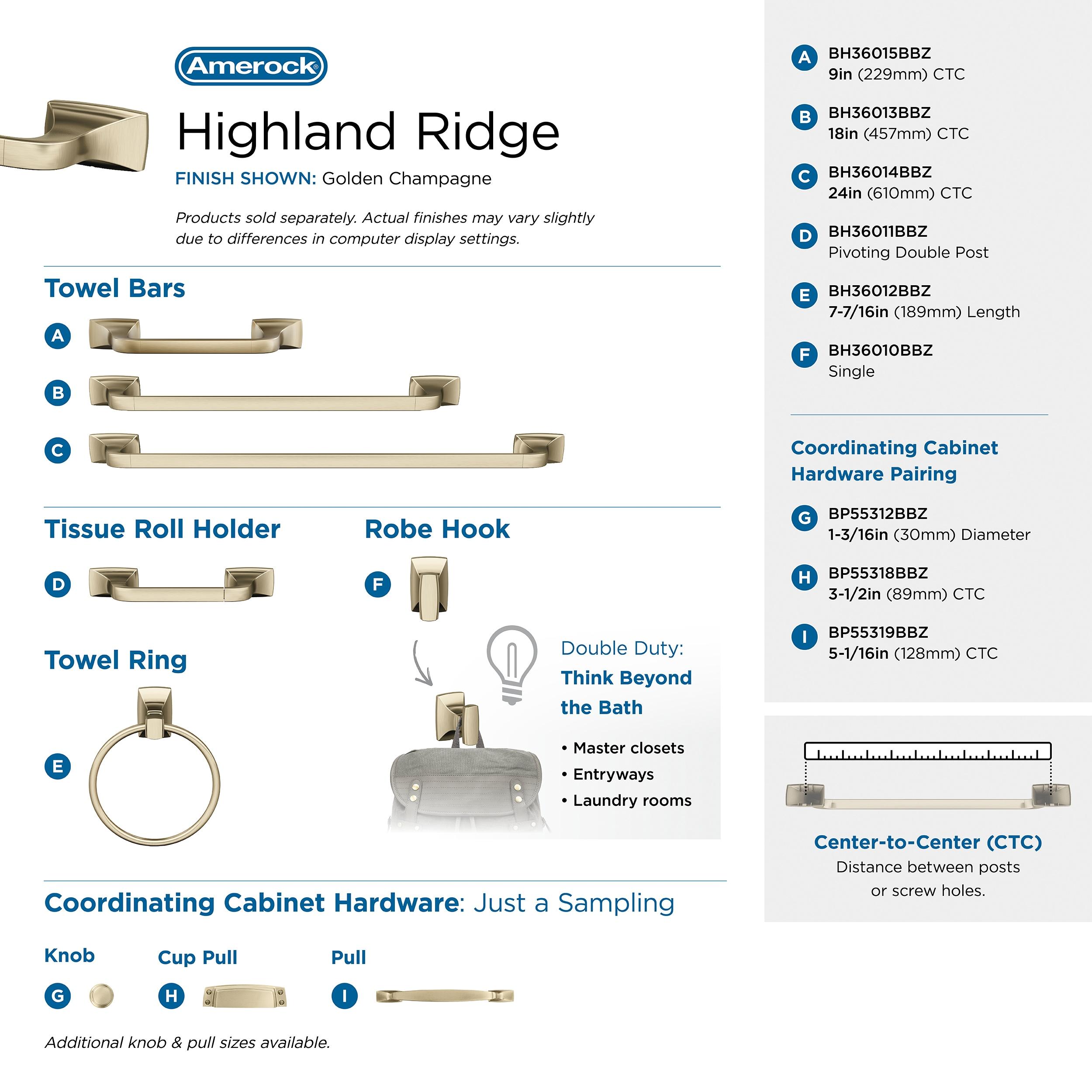 Highland Ridge Towel Ring