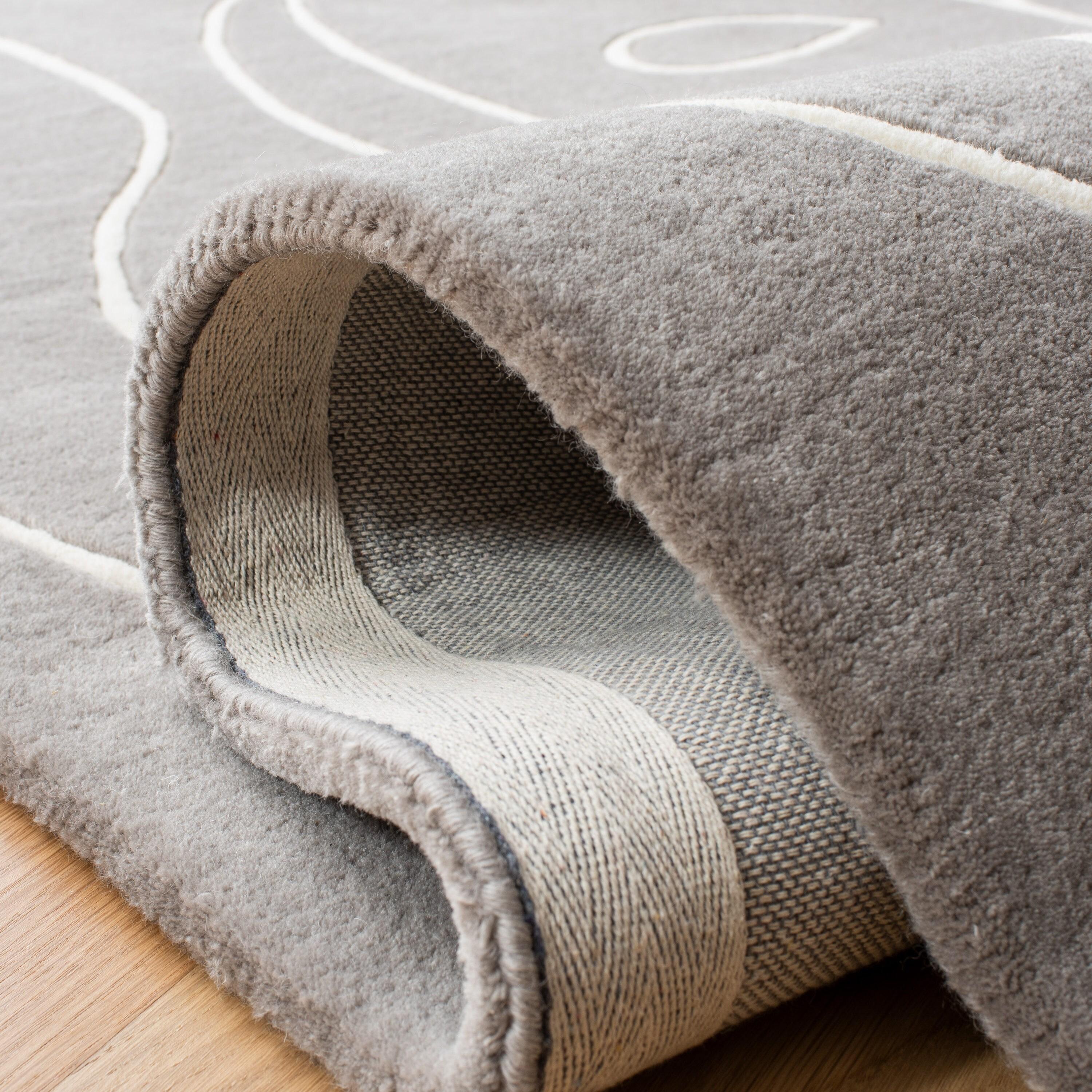 Fifth Avenue FTV111 Hand Tufted Area Rug - Gray/Ivory - 4'x6' - Safavieh.