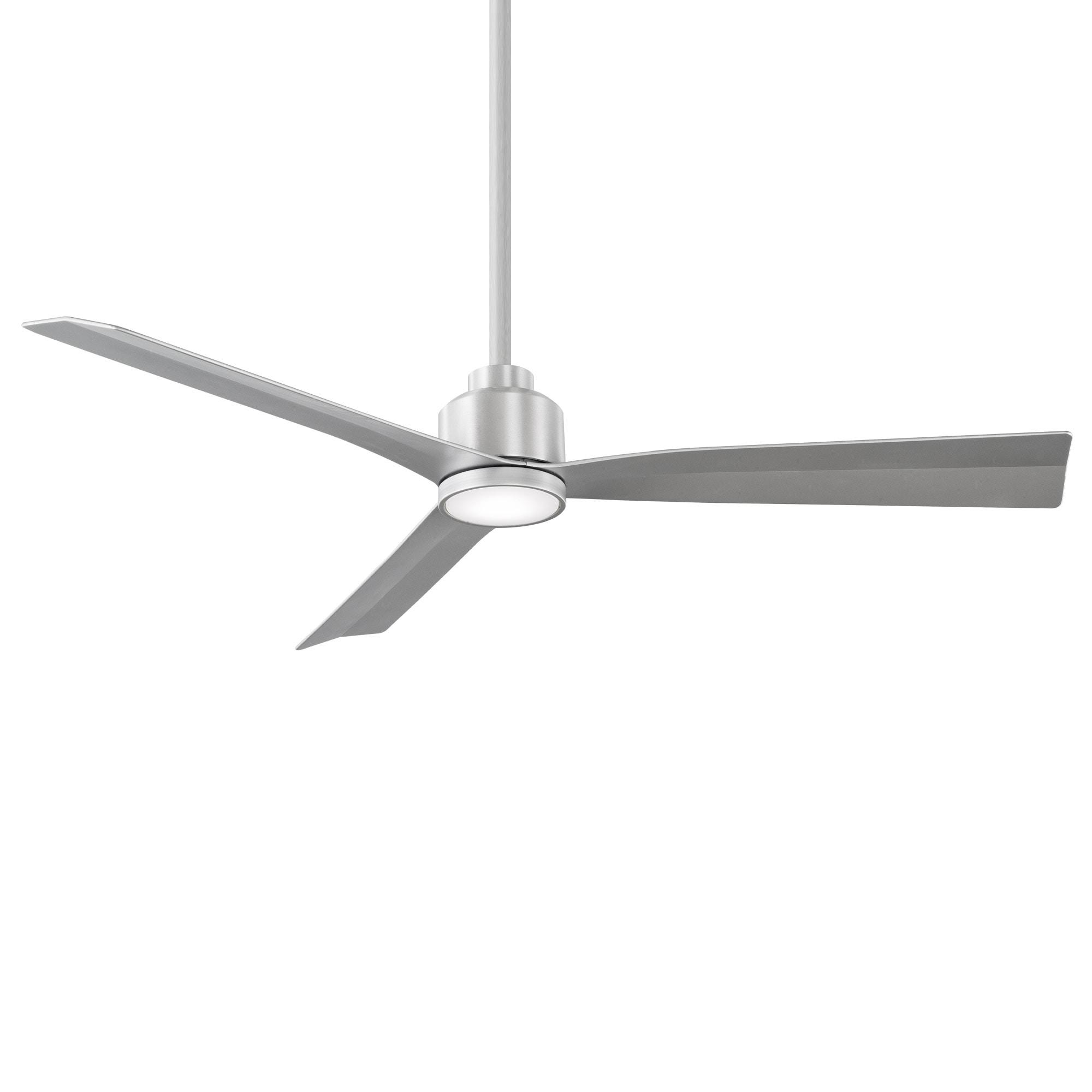 52" Smart Home Compatible 3 Blade Smart Ceiling Fan with Remote