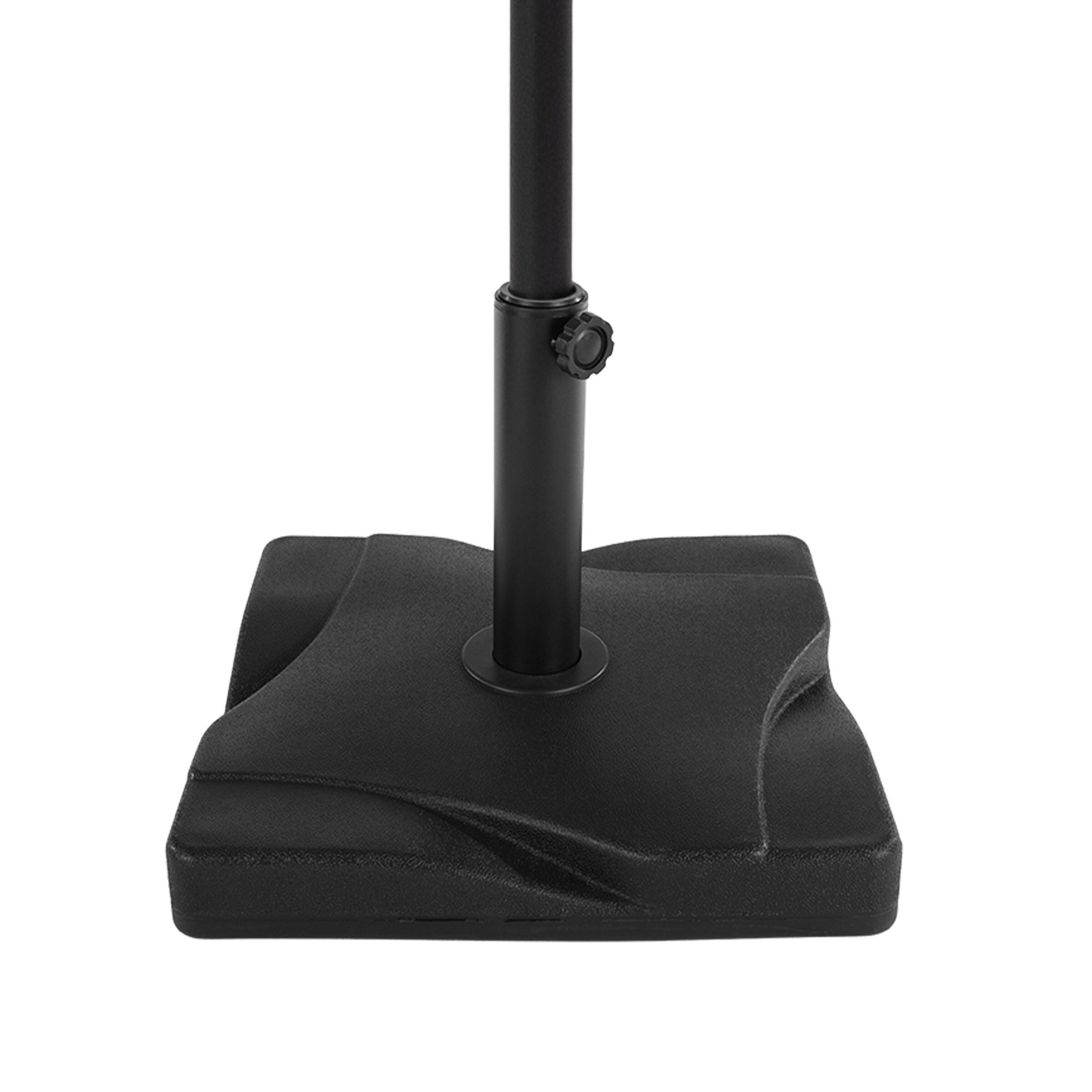 Pure Garden Outdoor Patio Umbrella Base Black