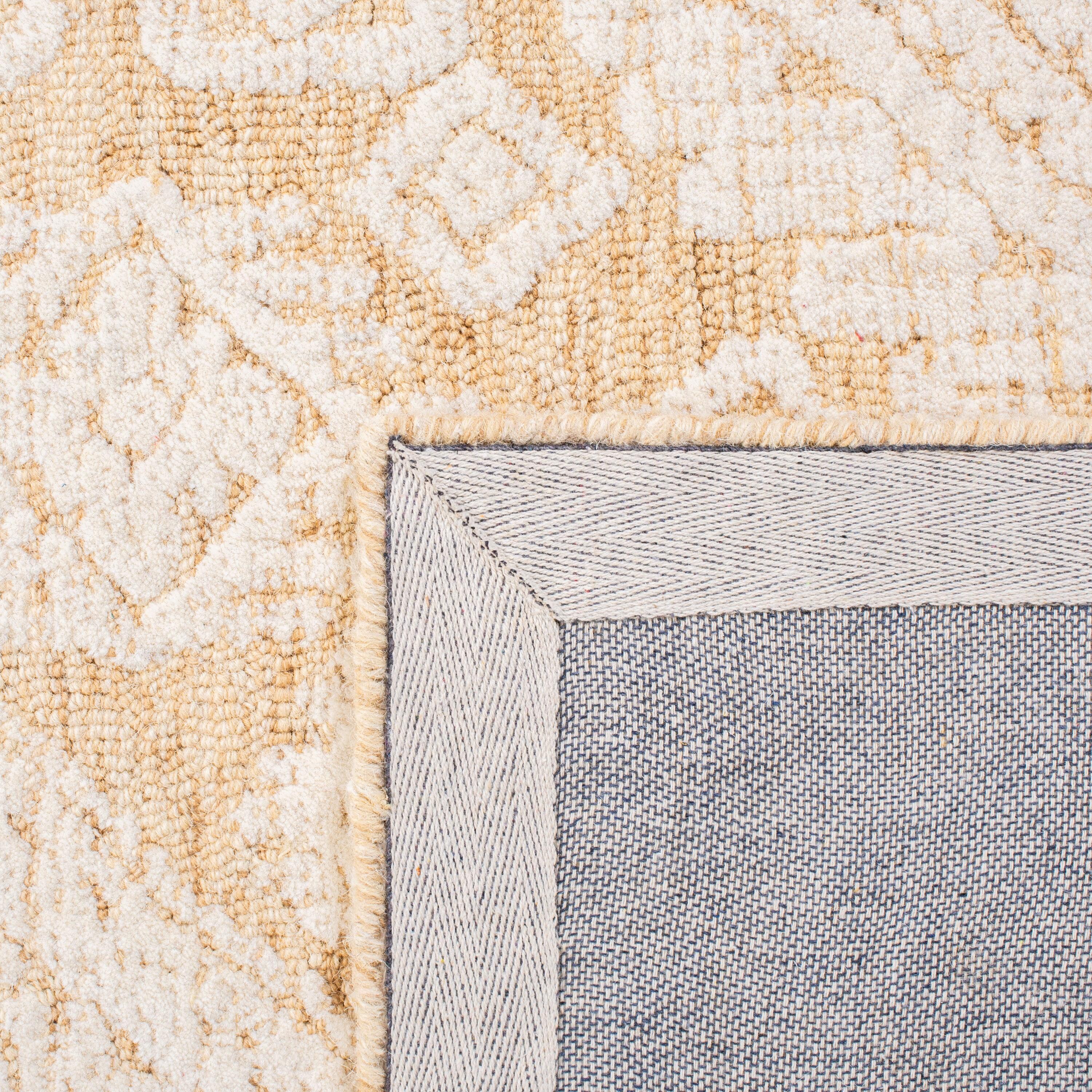Metro MET987 Hand Tufted Indoor Area Rug - Gold/Ivory - 6'x9' - Safavieh