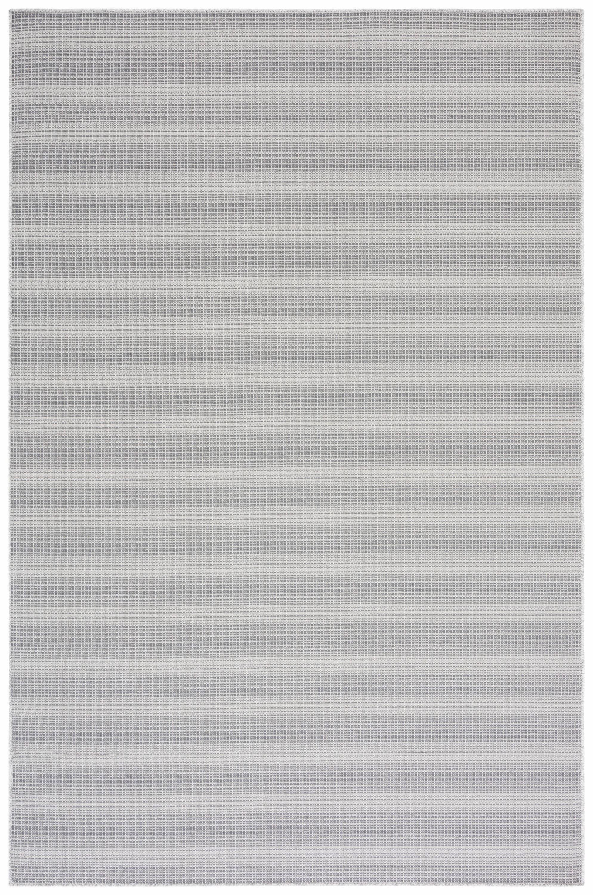 Hampton HTN231 Power Loomed Indoor/Outdoor Area Rug - Gray - 4'x6' - Safavieh.