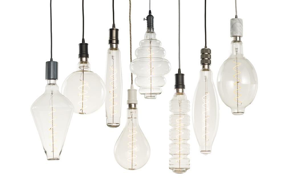 Clear Glass LED Filament Decorative Light Bulb, 15.16 in