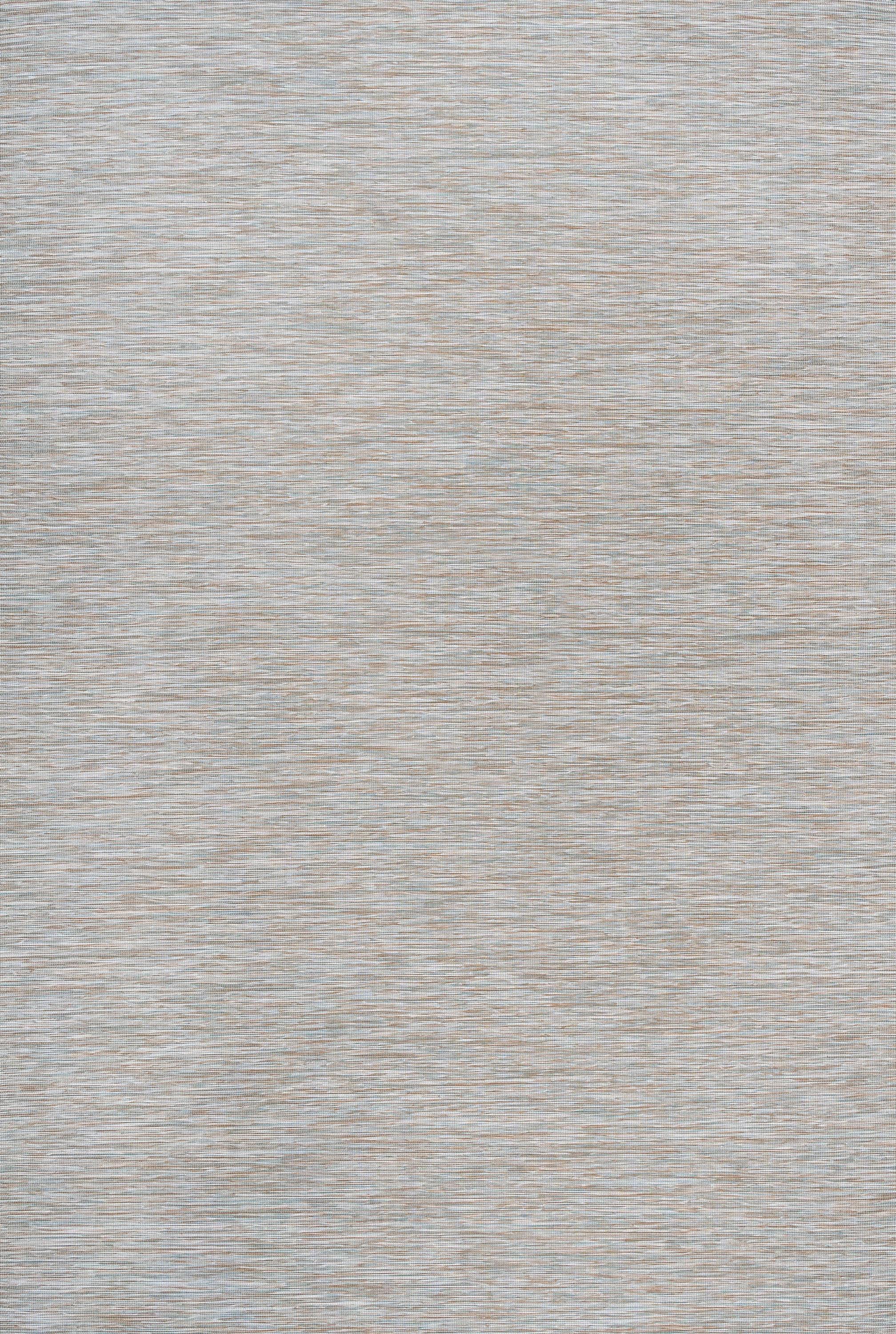 4'x6' Ethan Modern Flatweave Solid  Area Rug, Gray - JONATHAN Y