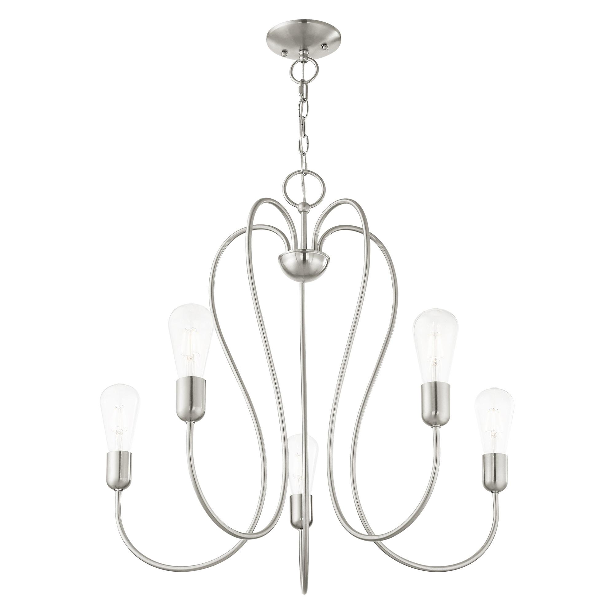 Livex Lighting - Lucerne - 5 Light Chandelier in New Traditional Style - 24