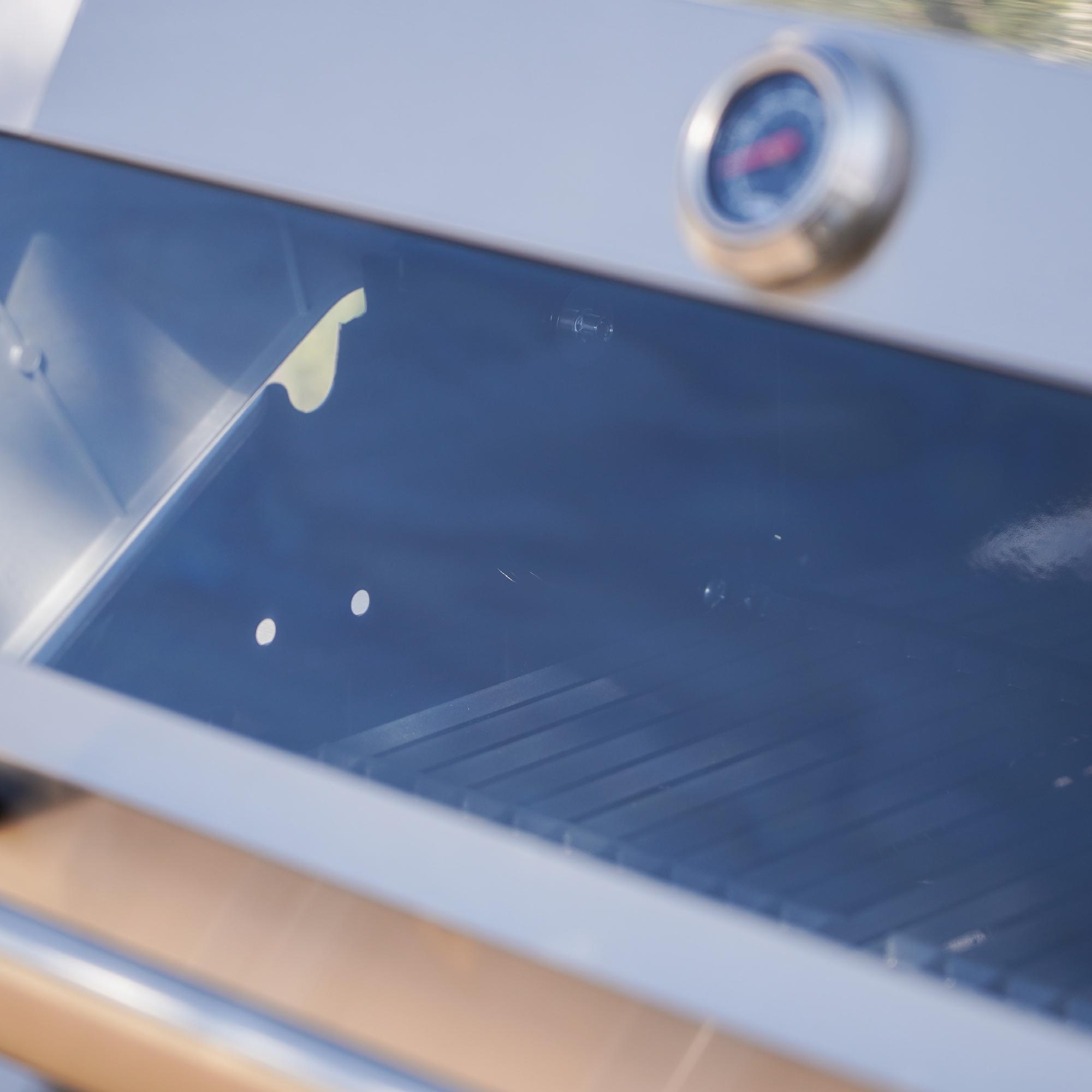 Monument Grills Mesa 415BZ,4-Burner Liquid Propane Infrared Gas Grill with Side Burner and Cabinet, 62,000 BTU – Perfect for Family BBQs