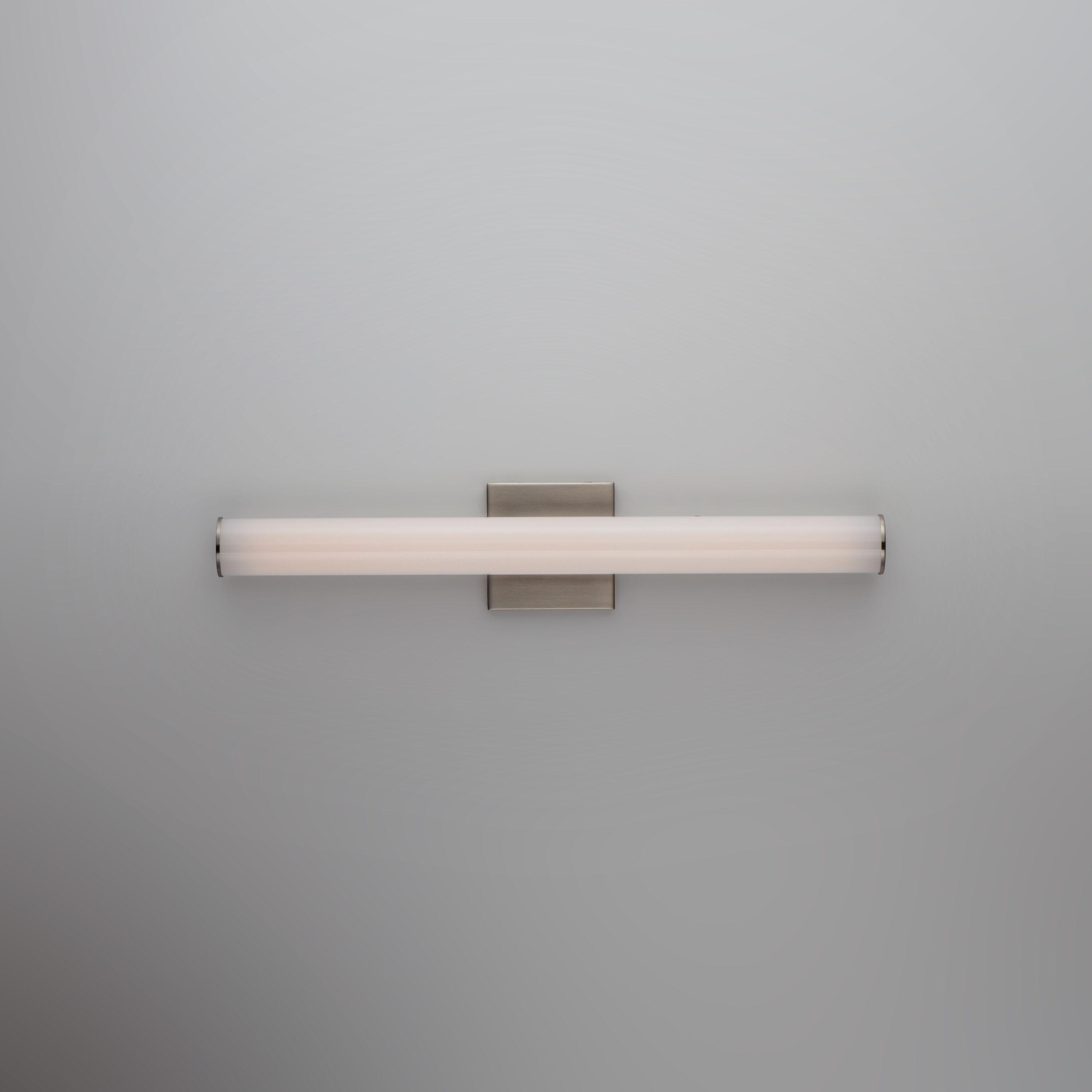 Maxim 52100SN 18 in. Rail Satin Nickel LED Bath Vanity Wall Light