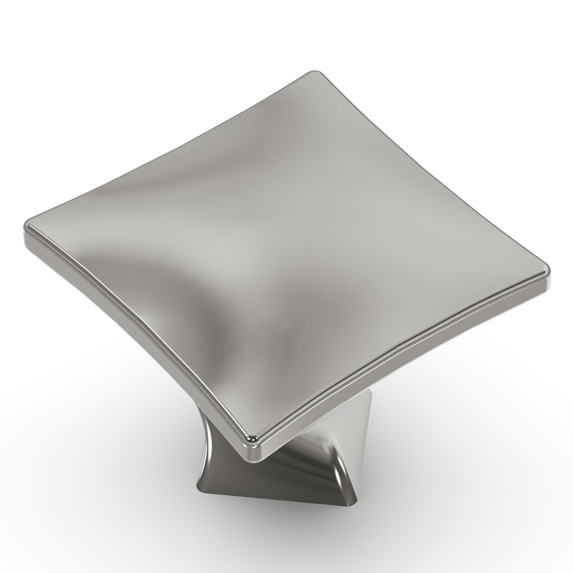 Twist 1 1/4" Length Square Knob