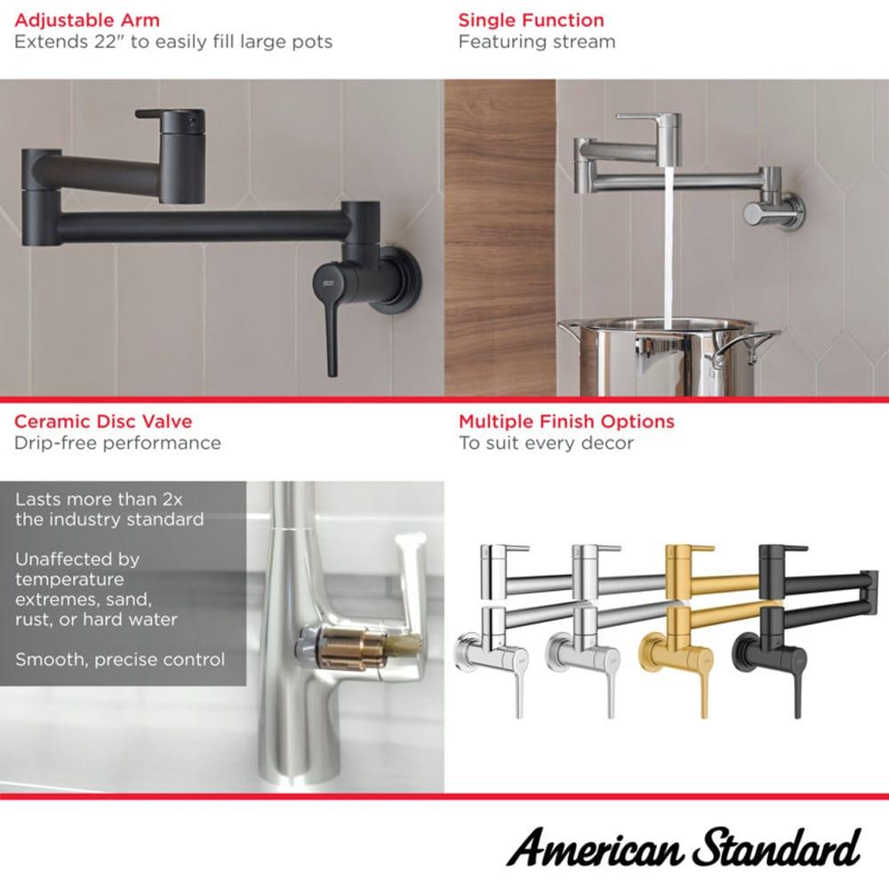 American Standard Studio S Pull Down Kitchen Faucet