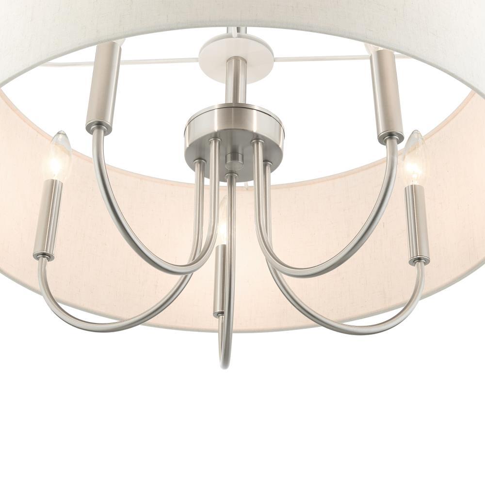 Livex Lighting Blossom 5 - Light Pendant in  Brushed Nickel